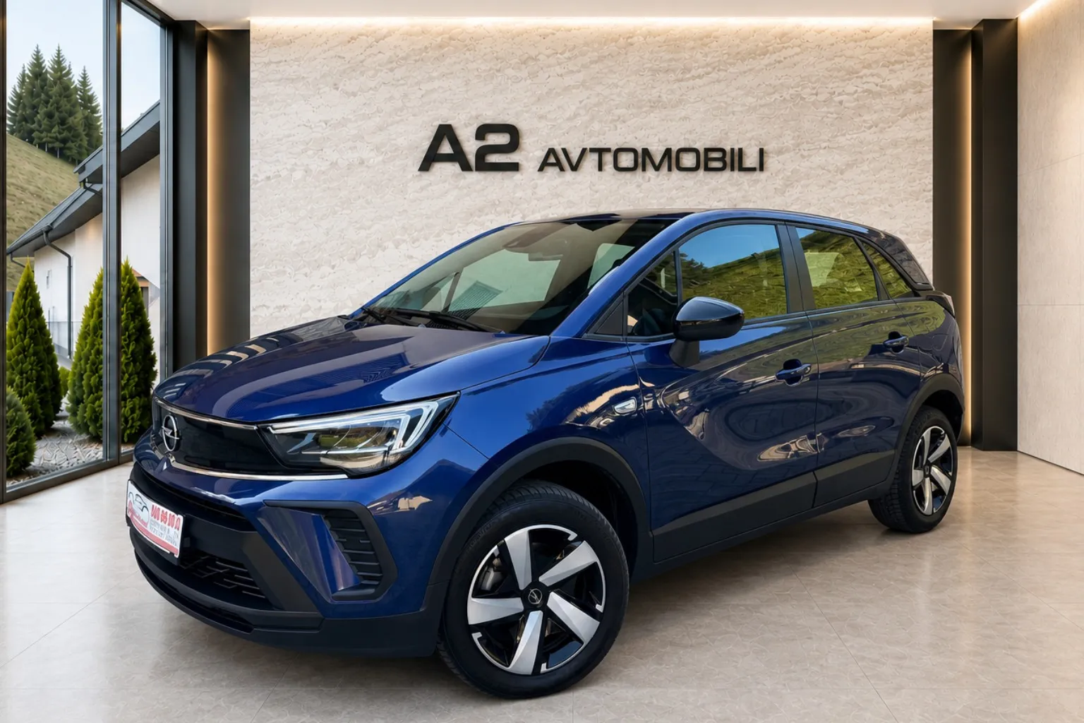 Zunanja slika - Opel Crossland - 1.2  AVT.-samo 12500km-1.LASTNIK-NAVIGACIJA-... - 2