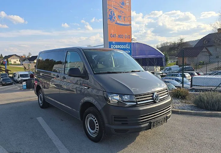 Zunanja slika - VW Transporter - T6 2.0 TDI 8+1 SEDEŽ KLIMA KLJUKA PARK SENZORJI... - 1