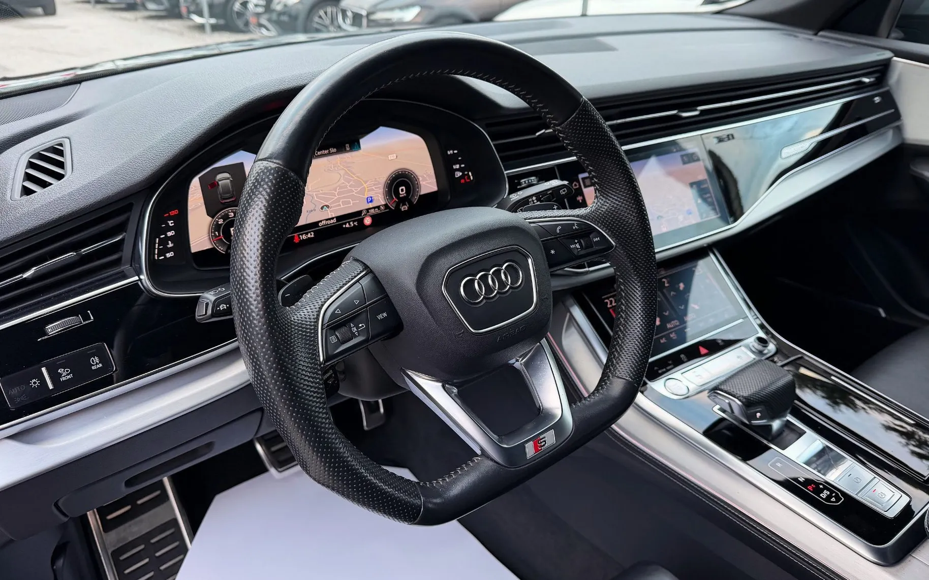Zunanja slika - Audi Q8 - 50 TDI Quattro 3xS-LiNE HD MATRIX ACC 360KAM ALU22 - 15