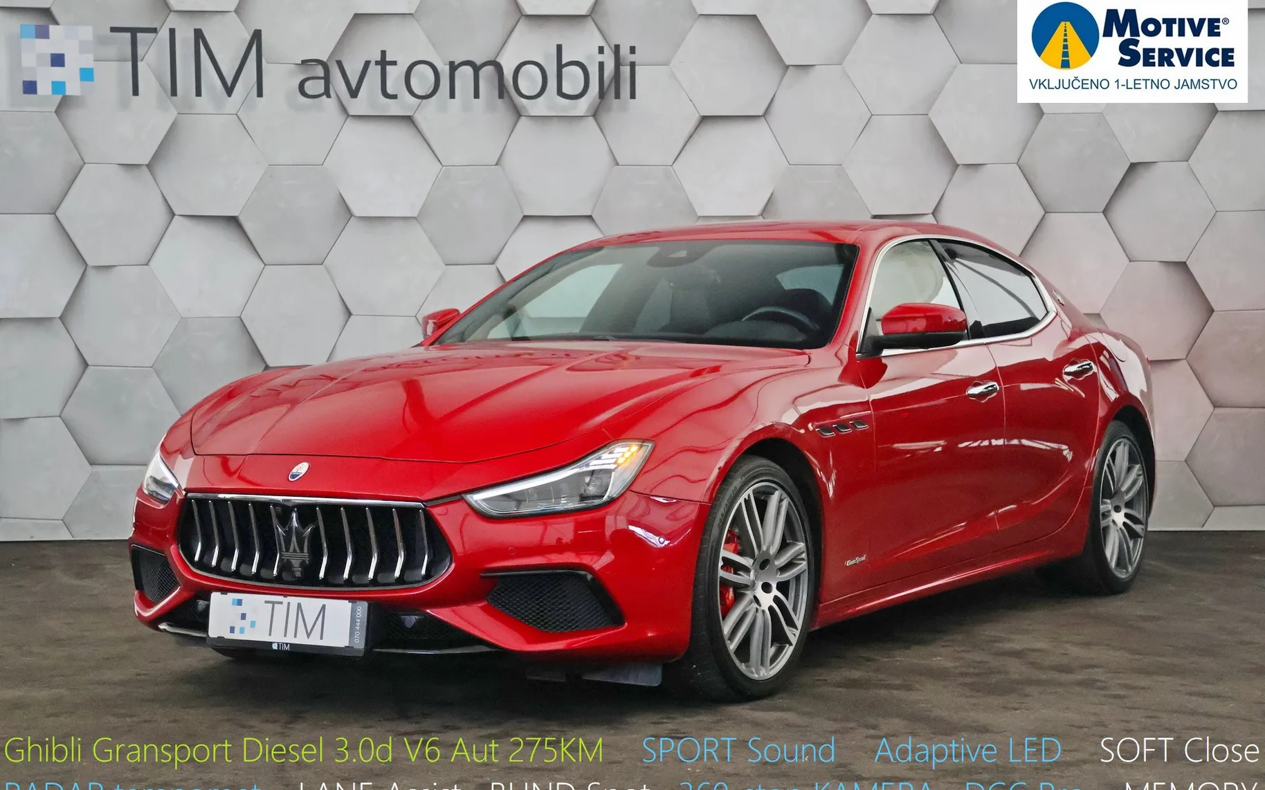 Zunanja slika - Maserati Ghibli - Diesel 3.0d V6 Aut 275KM - 1