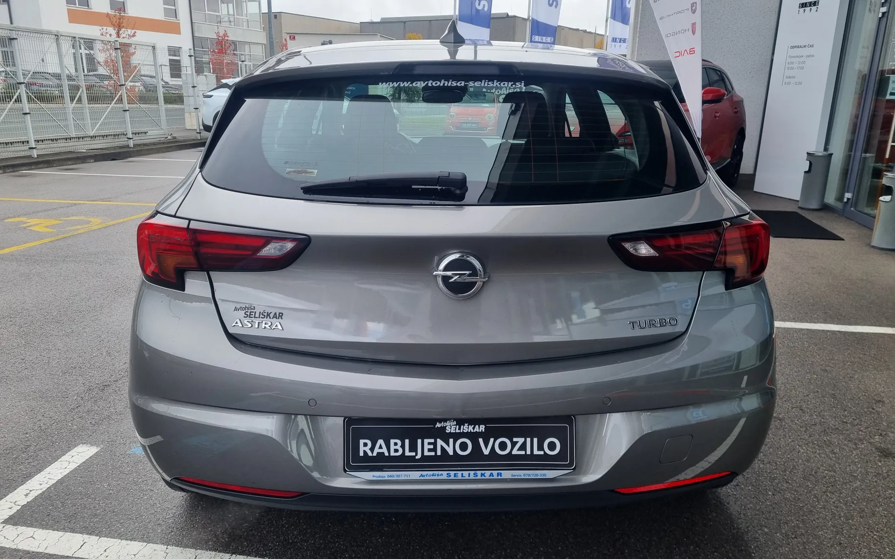 Zunanja slika - Opel Astra - 1.4 Turbo 150HP - SLOVENSKI - 2. LASTNIK - 15
