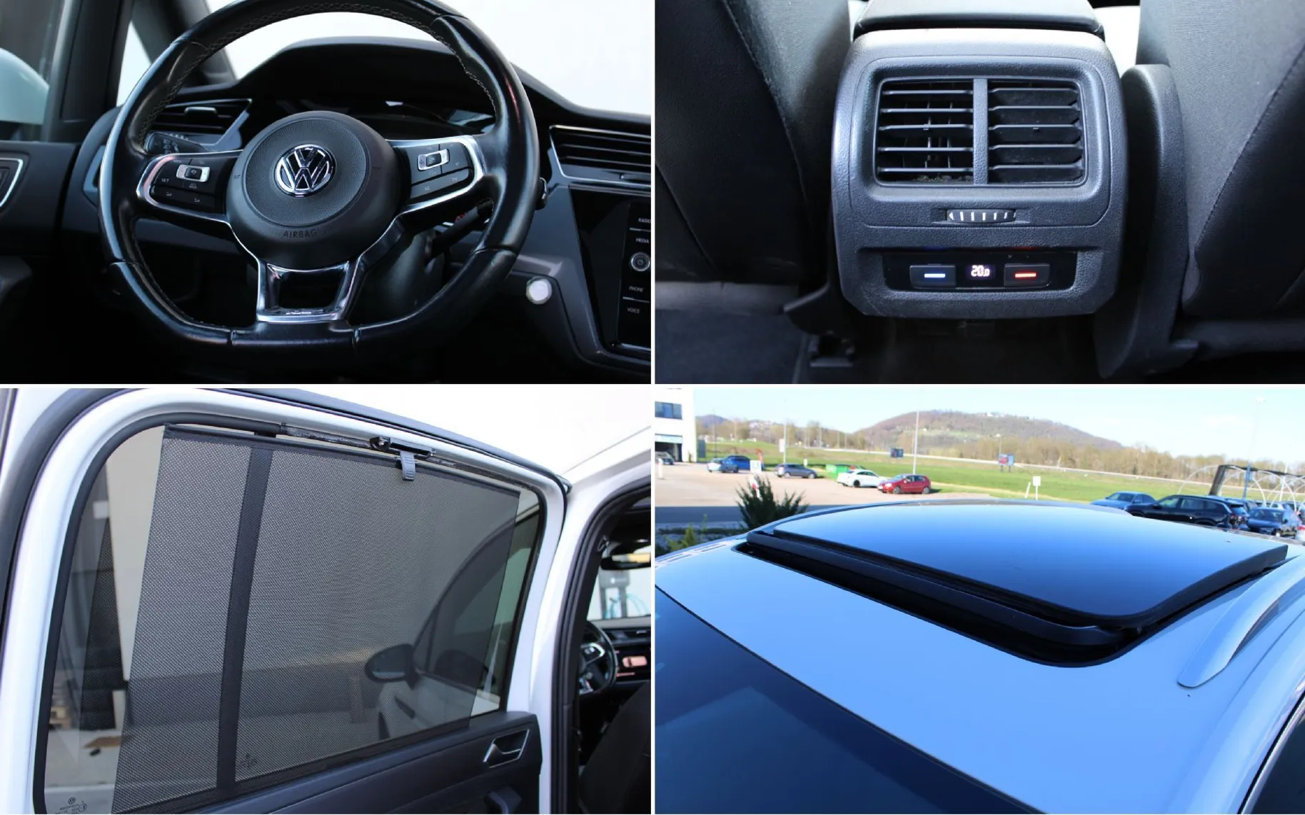 Zunanja slika - VW Touran - 2.0 TDI BMT R-Line 110  150  KLJUKA PANO NAVI - 13