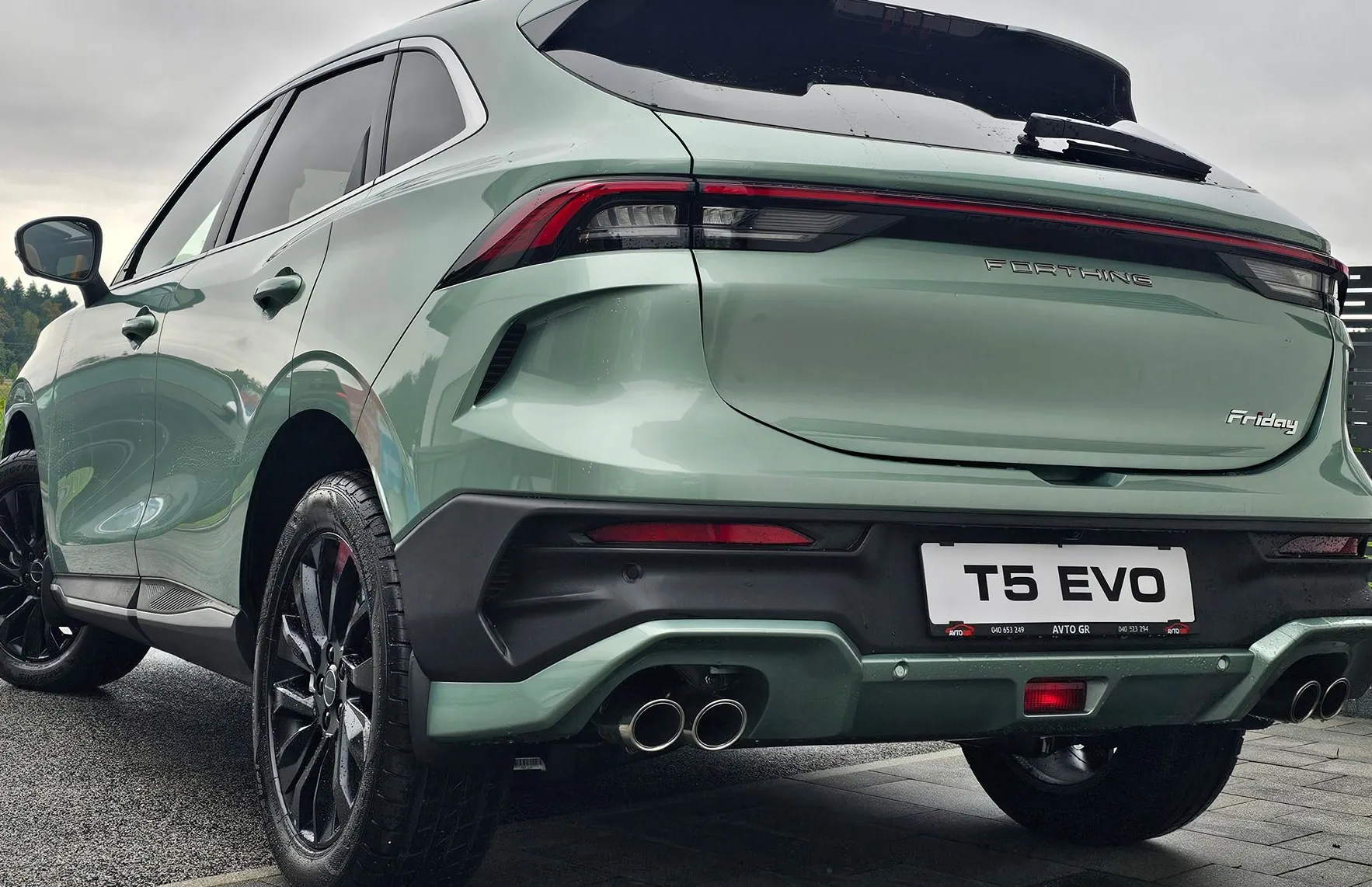 Zunanja slika - Forthing Forthing T5 EVO - T5 Evo my 2025 + ADAS- M4 GREEN+BEIGE NOTRANJOST- - 11