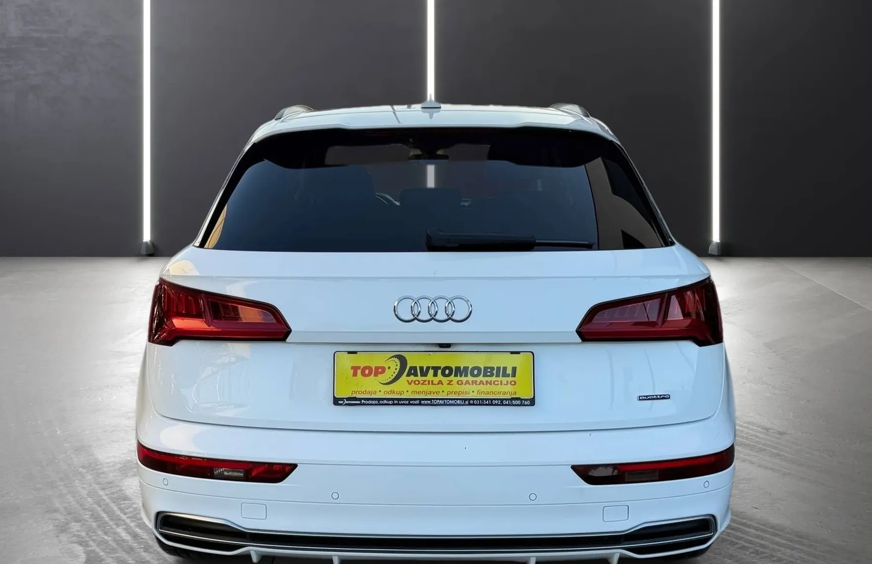 Zunanja slika - Audi Q5 - 2.0 TDI 4X4 S LINE MATRIX NAVIGACIJA GR.SEDEŽEV T. - 5