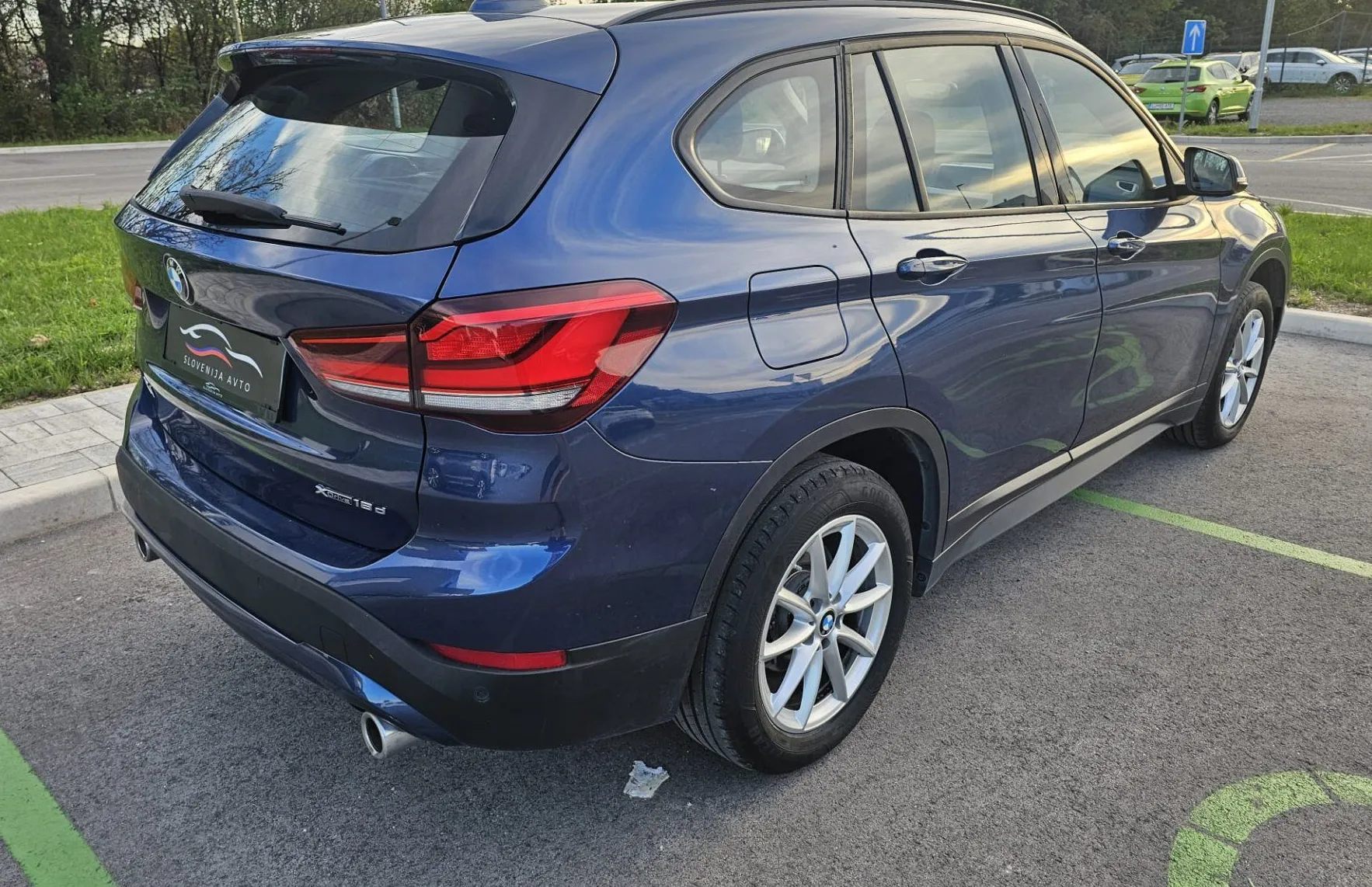 Zunanja slika - BMW X1 - serija : xDrive18d Advantage|navi|el prtljažnik|fulLED|alu - 4