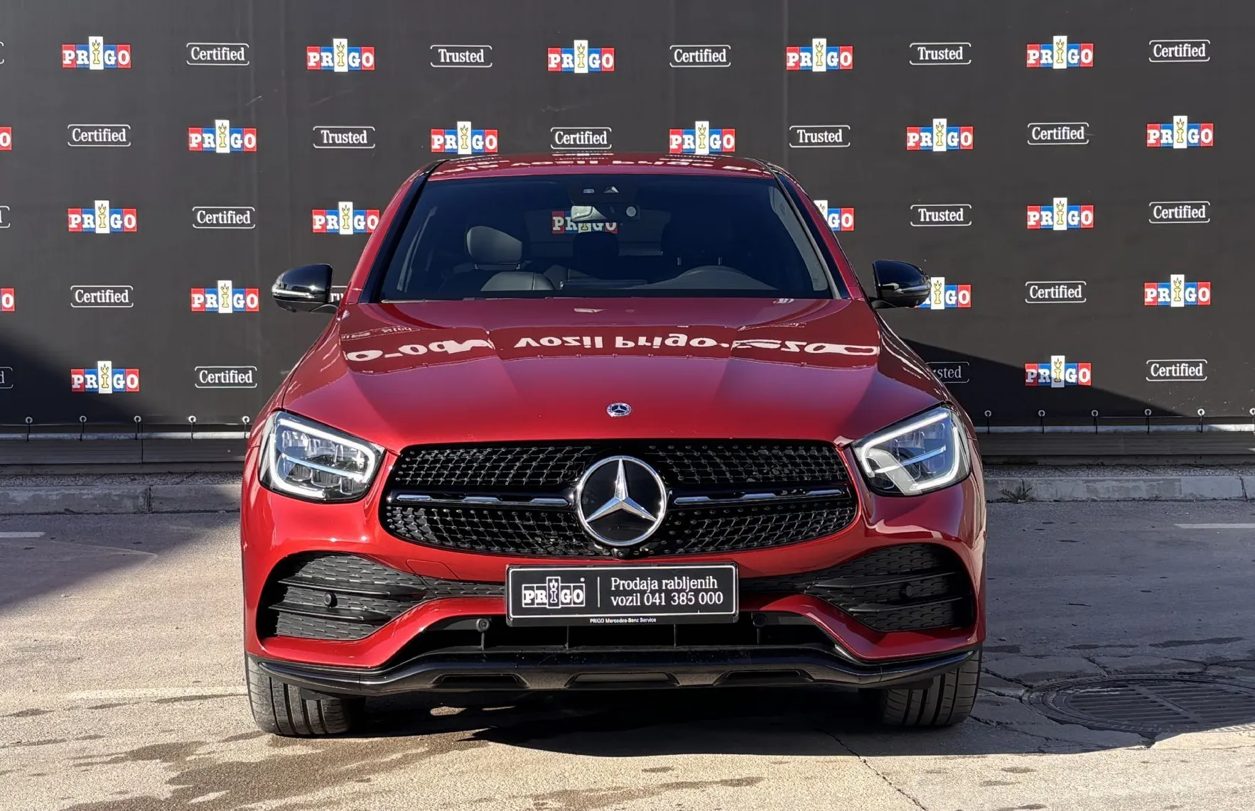 Zunanja slika - Mercedes-Benz GLC-Razred - GLC coupe 300d 4Matic AMG Line. Asistenti. 360 kamera... - 1