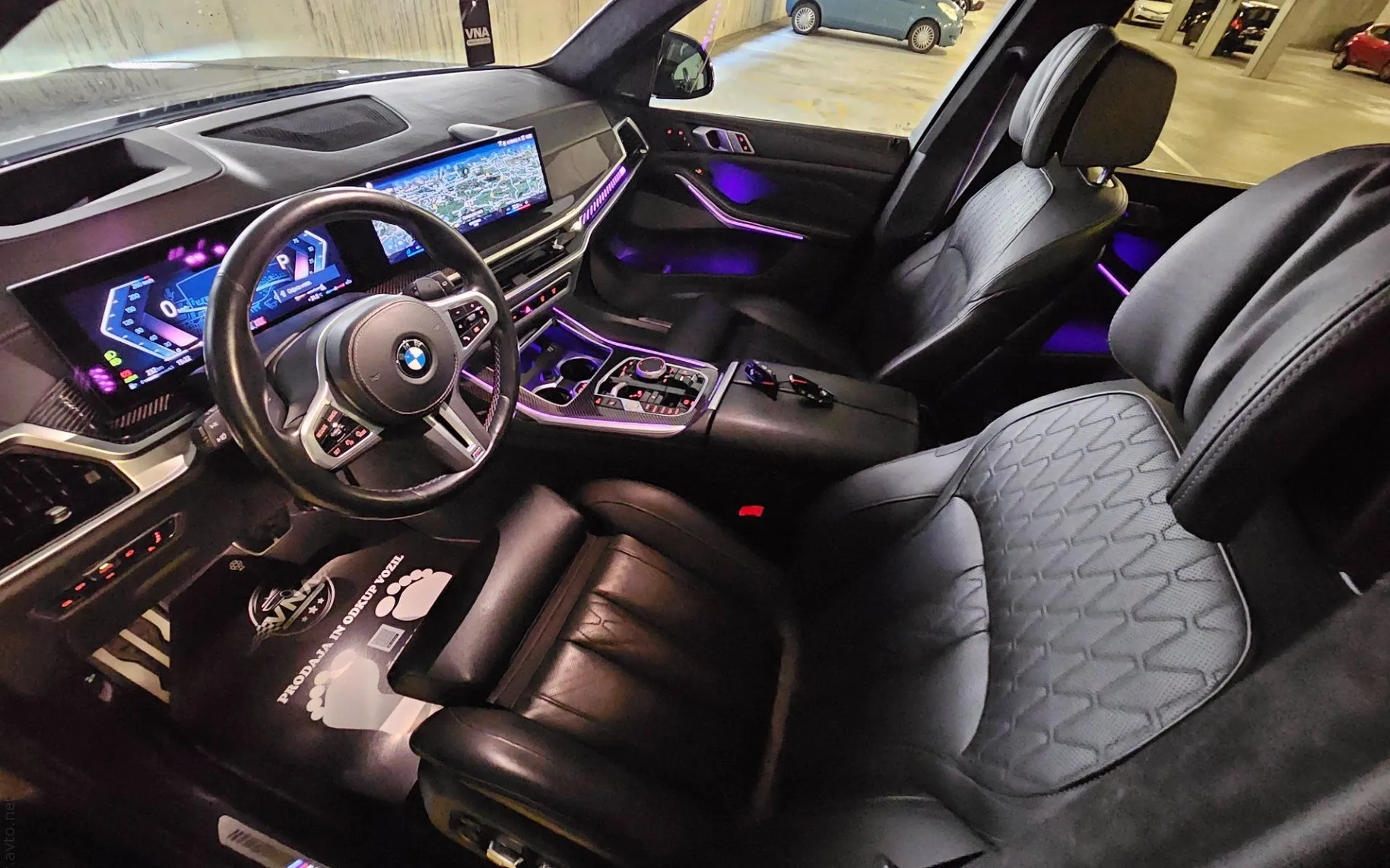 Notranja slika - BMW serija X7: - X7 xDrive M60i |SKY|AIR|PANO|HL-SED|MAX-OPERMA|TOP - 7