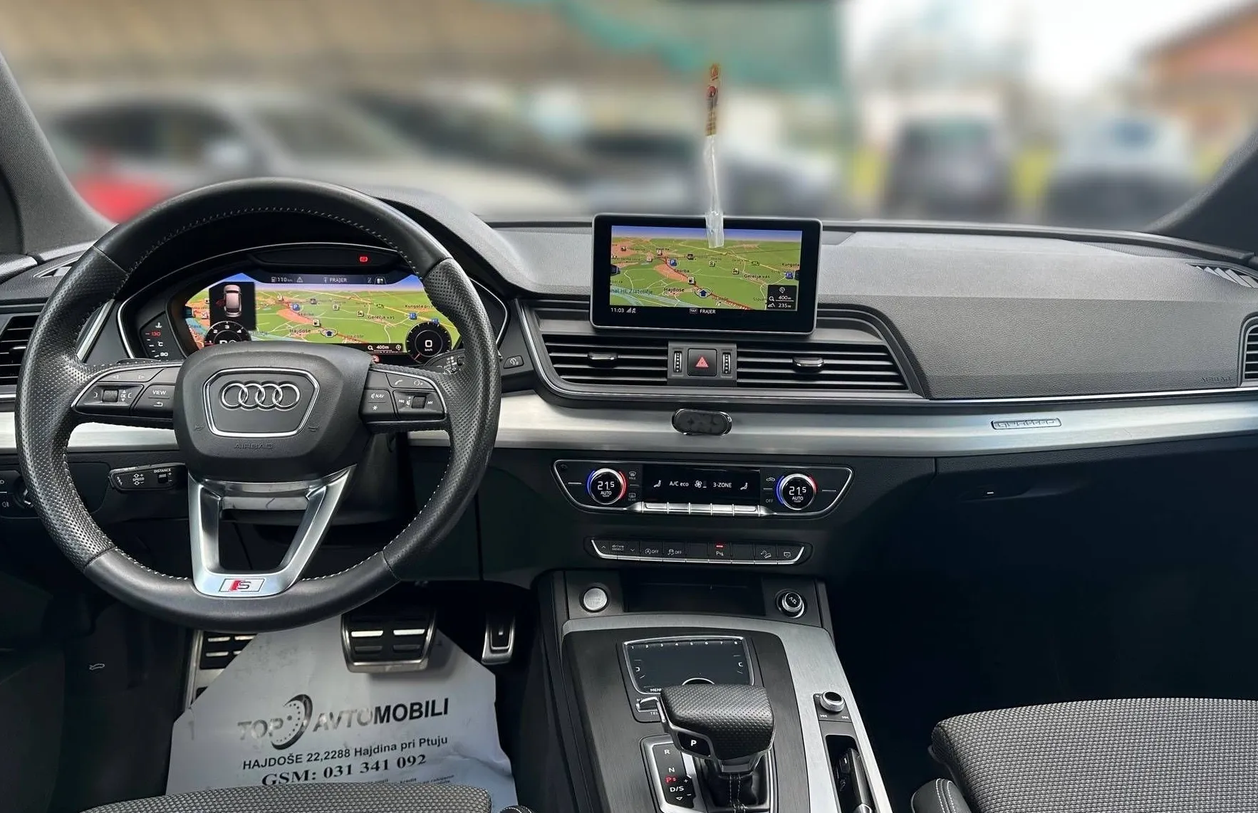 Zunanja slika - Audi Q5 - 40 TDI QUATTRO S-LINE LED TEM NAV PDC KAM TOP... - 19