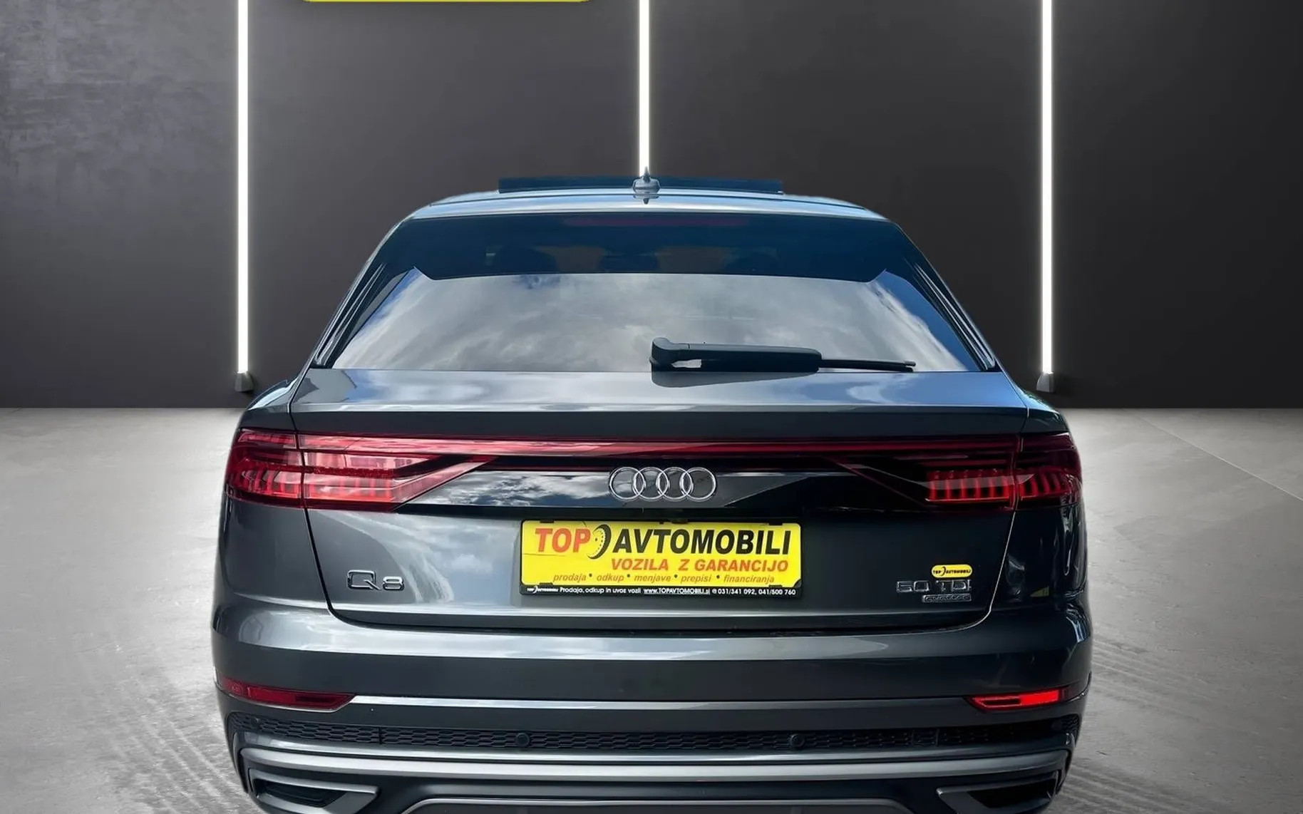 Zunanja slika - Audi Q8 - 50 TDI QUATTRO S-LINE MATRIX NAVI TEMP KAM PDC T - 7