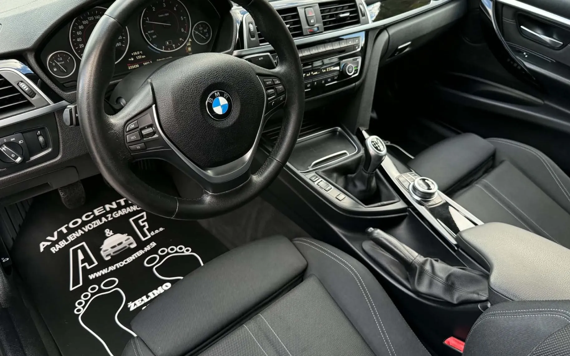 Notranja slika - BMW serija 3: - 316d-SPORT-FUL LED-LIZING ZA TUJCE-NAVI- - 8
