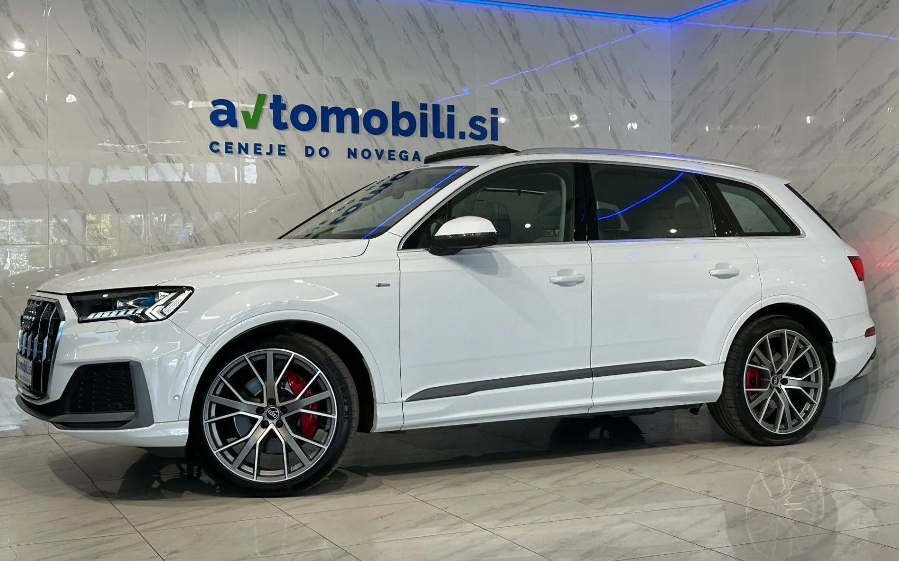 Zunanja slika - Audi Q7 - 50TDI|Q|S-Line|Pano|Air|Masaža|Hlaj|360K|4WS|HUD| - 2