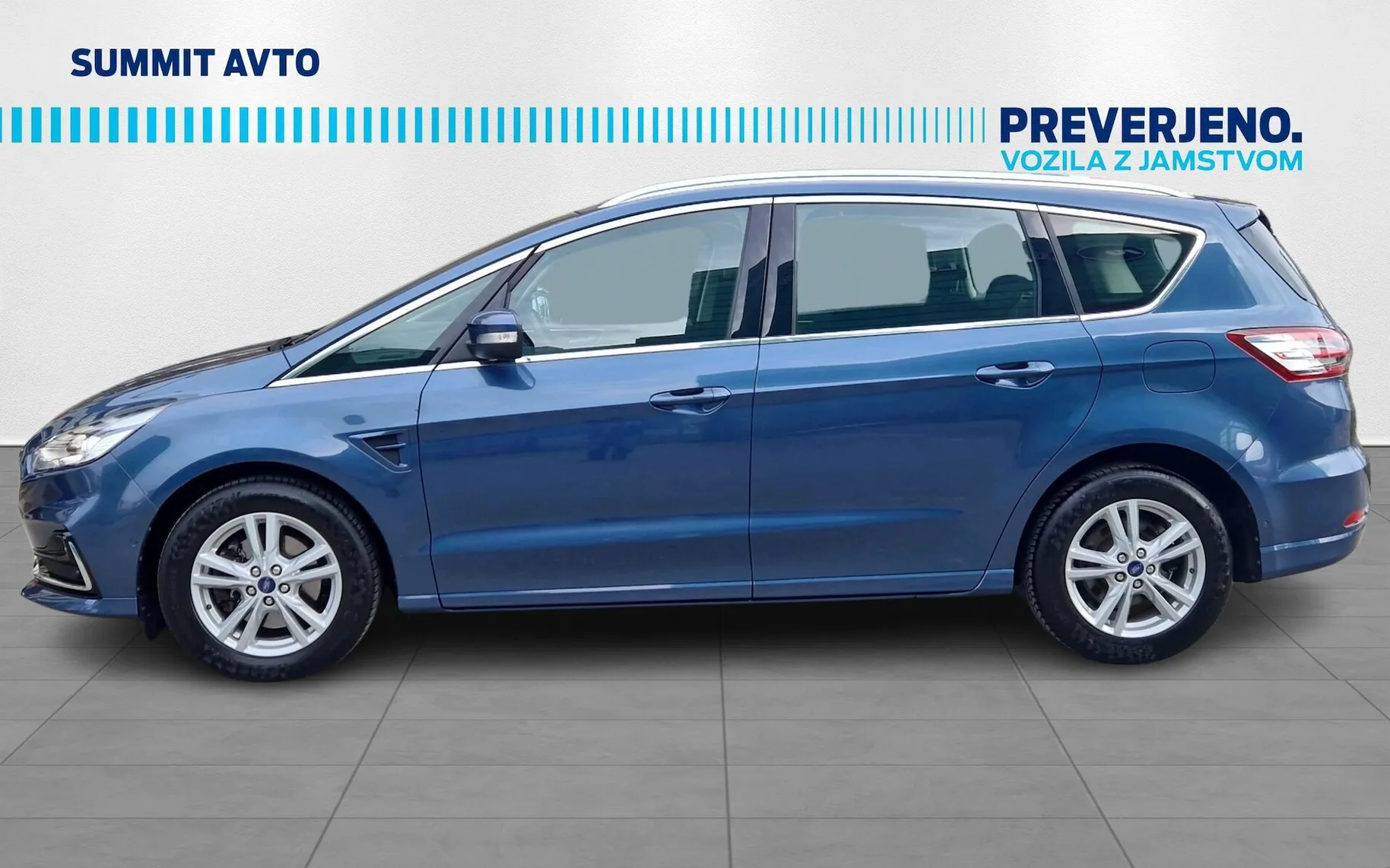 Zunanja slika - Ford S-MAX - 2.0 EcoBlue Titanium Aut.8-NAVI-DAB-KEYLESS-KAMERA - 2