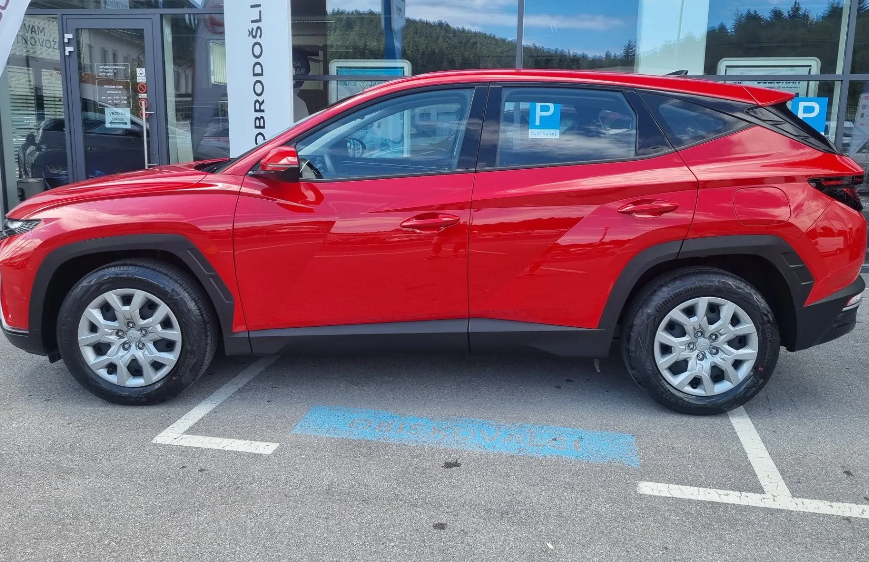 Zunanja slika - Hyundai Tucson - 1.6 TGDi SLOVENSKI + 1. LASTNIK + POTRJENA KNJIGA - 5