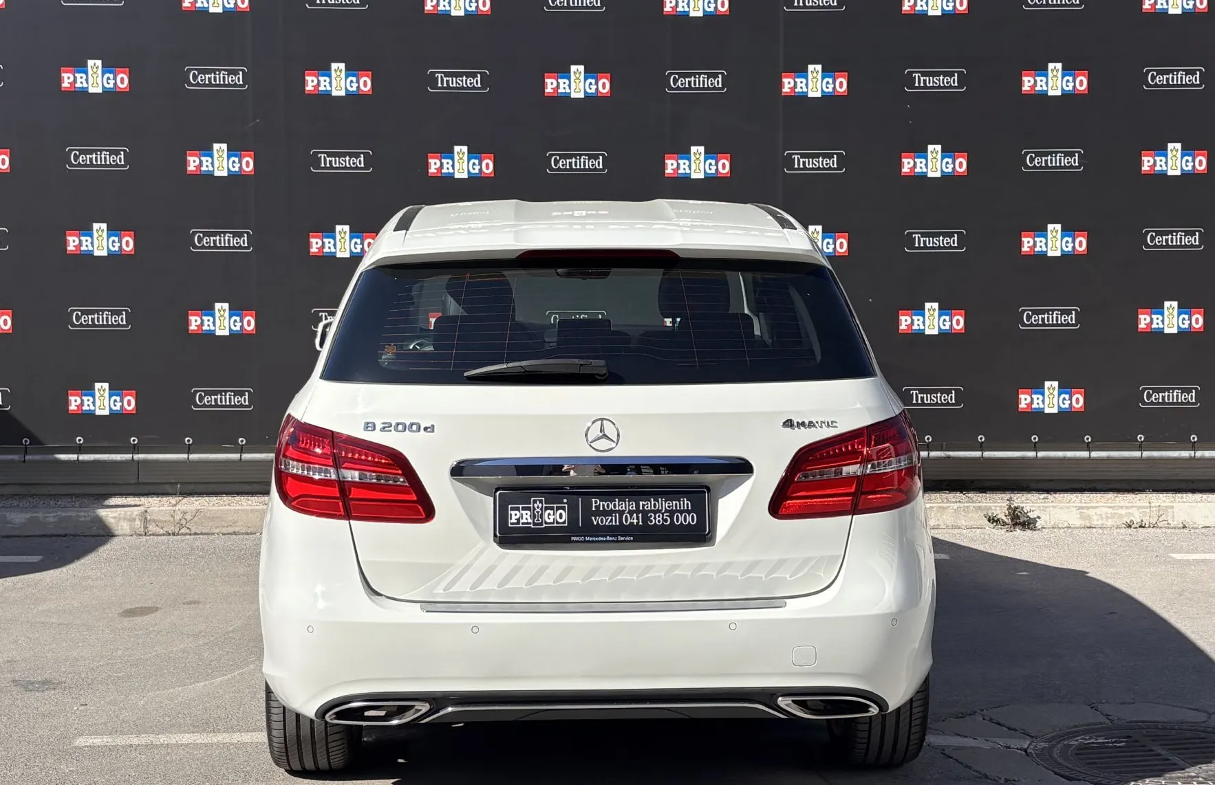 Zunanja slika - Mercedes-Benz B-Razred - B 200 d 4MATIC Urban Avt. Slovenski. 4x4 - 4
