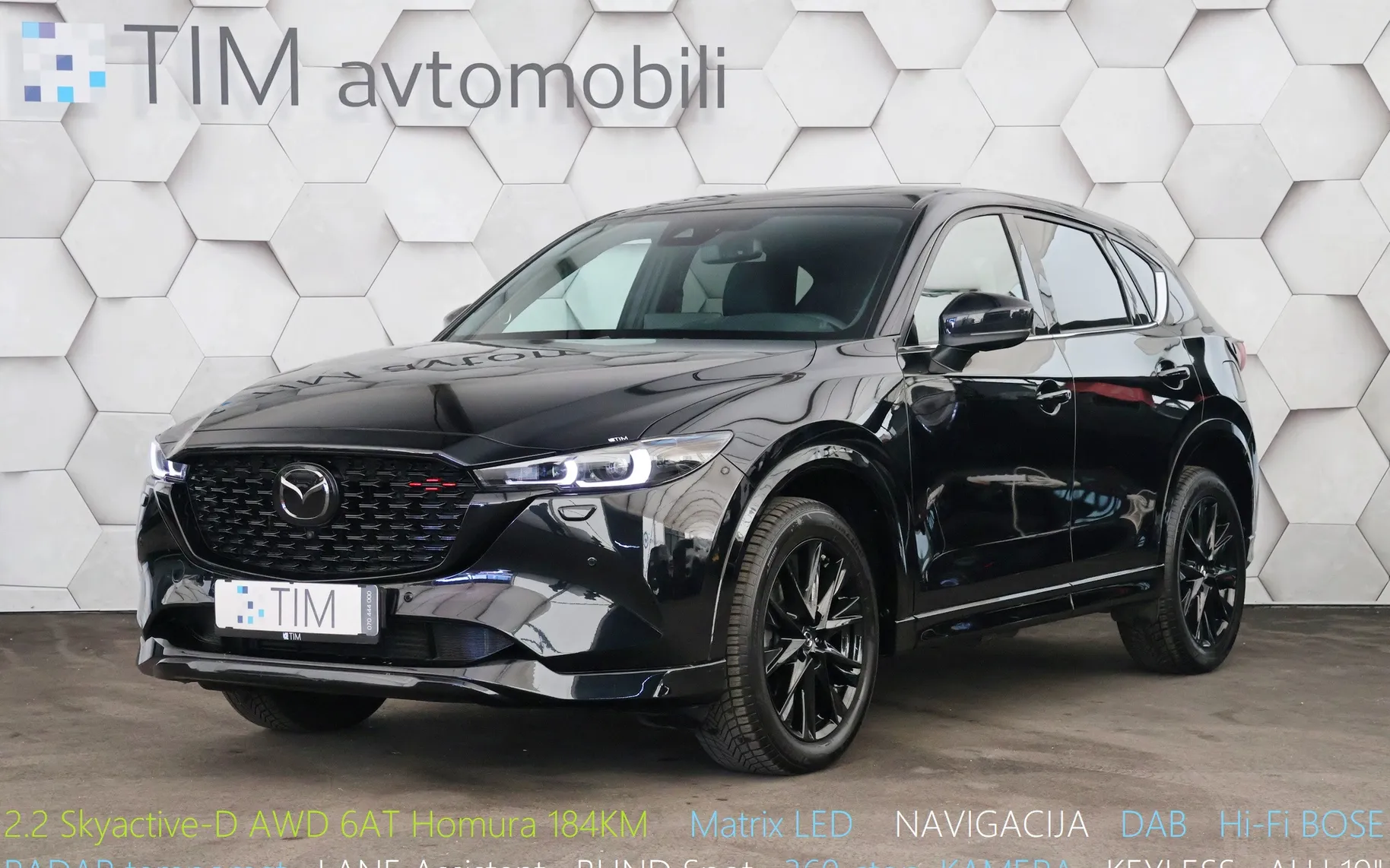 Zunanja slika - Mazda CX-5 - 2.2 Skyactive-D AWD 6AT Homura 184KM - 1
