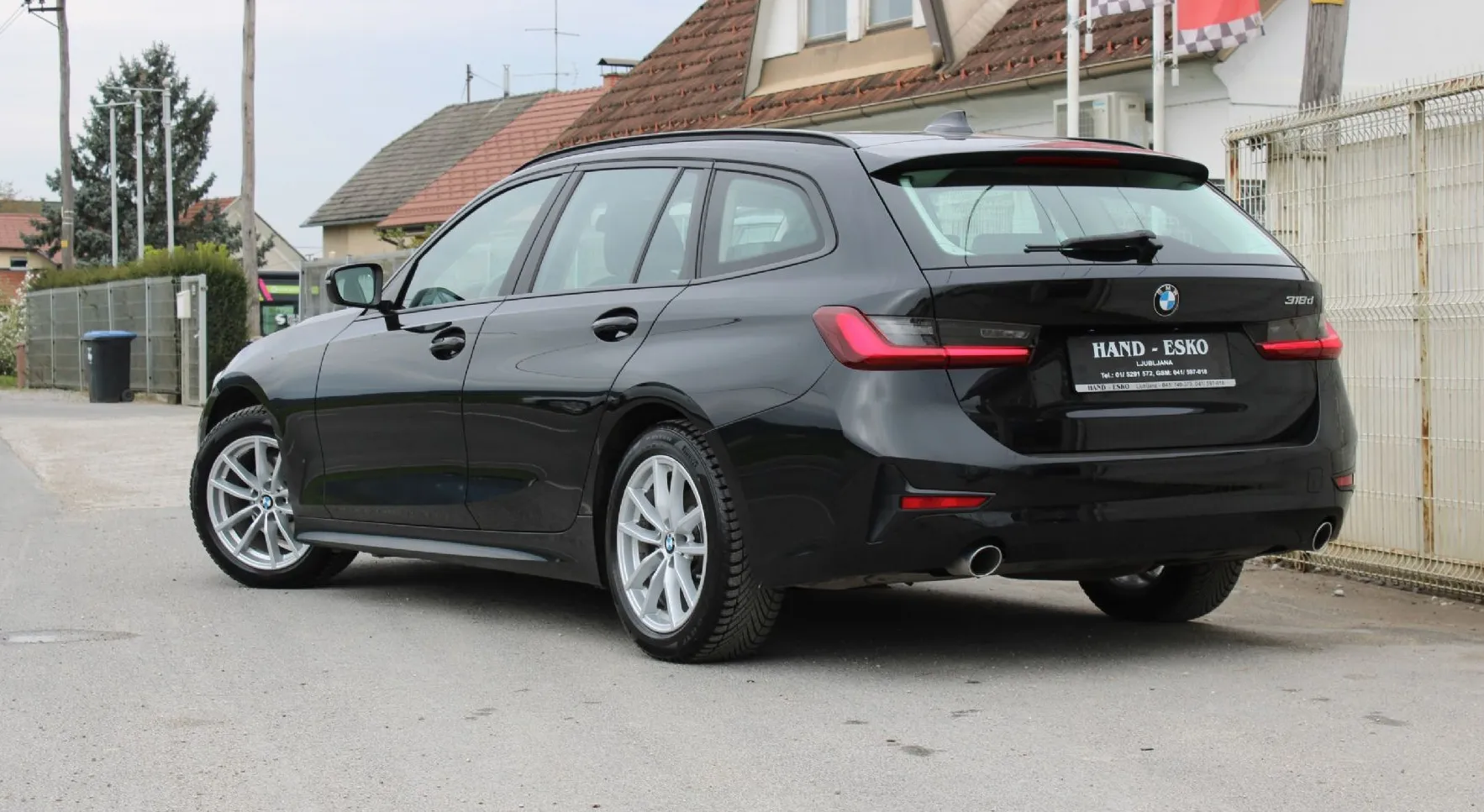 Zunanja slika - BMW Serija 3 - Touring: 318dA Touring Advantage Avt. ALU NAVI PDC LED - 5