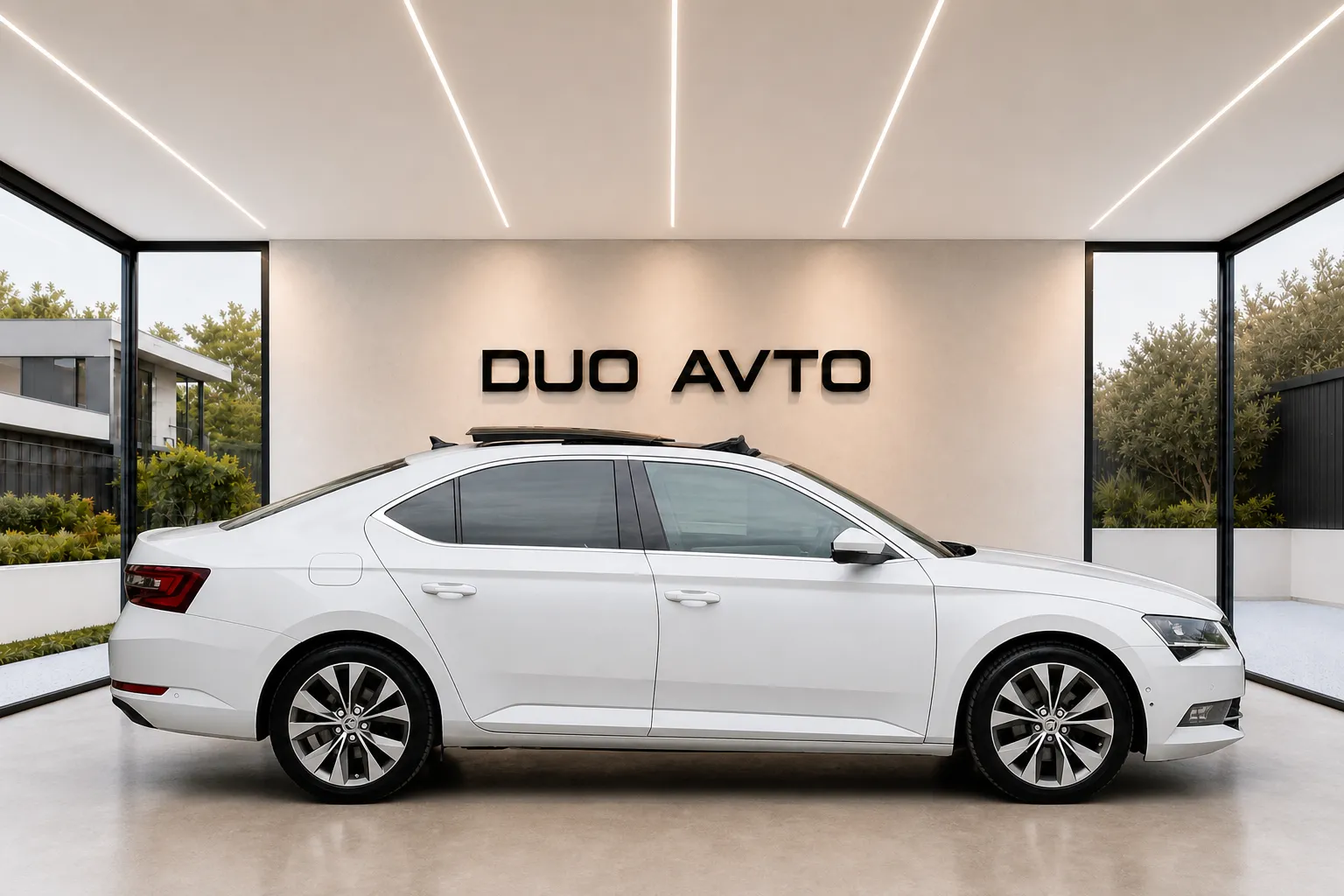 Zunanja slika - Škoda Superb - 4x4-2.0 TDI-DSG-PANORAMA-360KAM.-USNJE-ACC-F1-18.. - 4