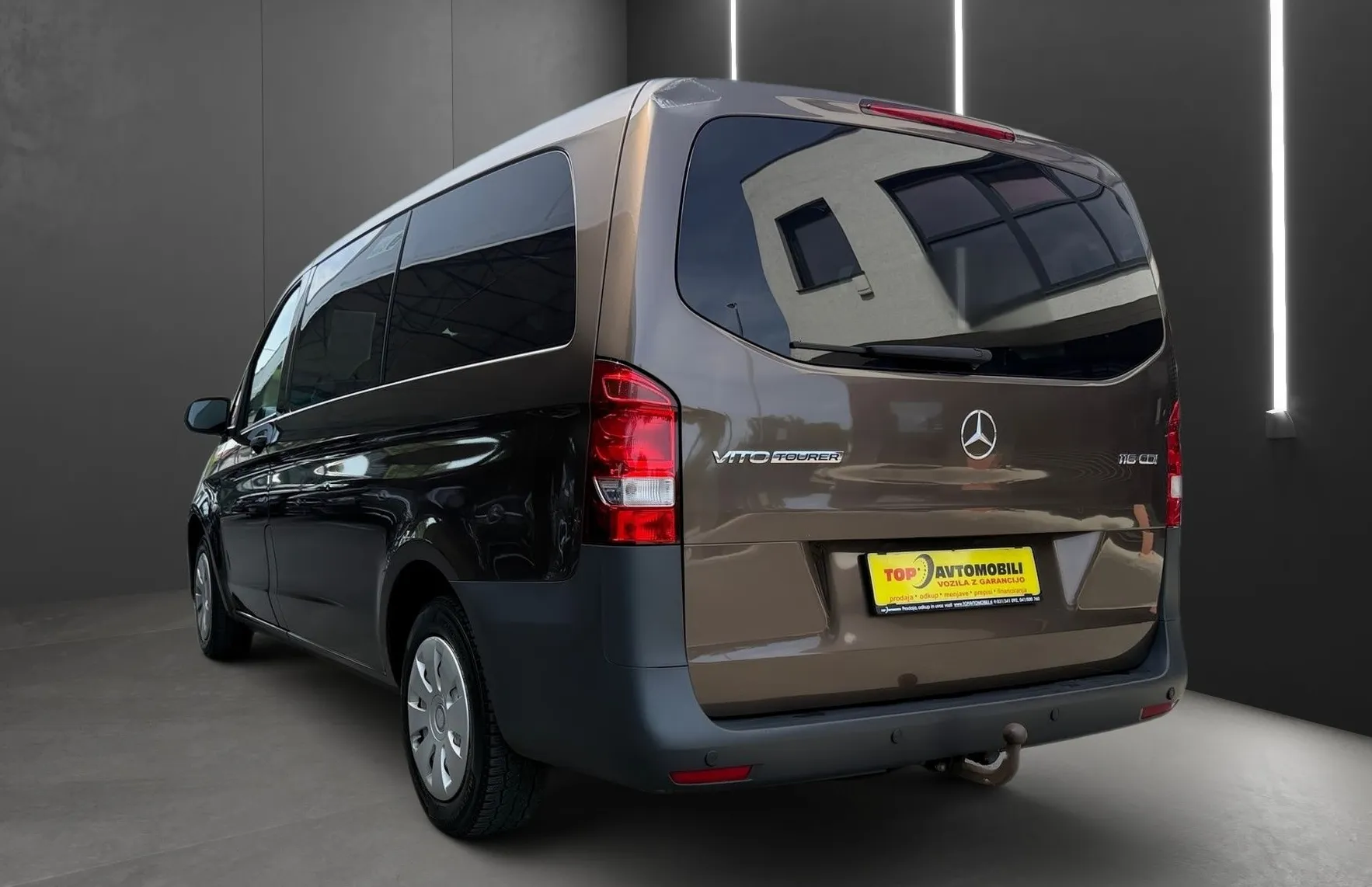 Zunanja slika - Mercedes-Benz Vito - Tourer 116 CDI DOLGI 9 SEDEŽEV NAVI PDC KLJUKA TOP - 3