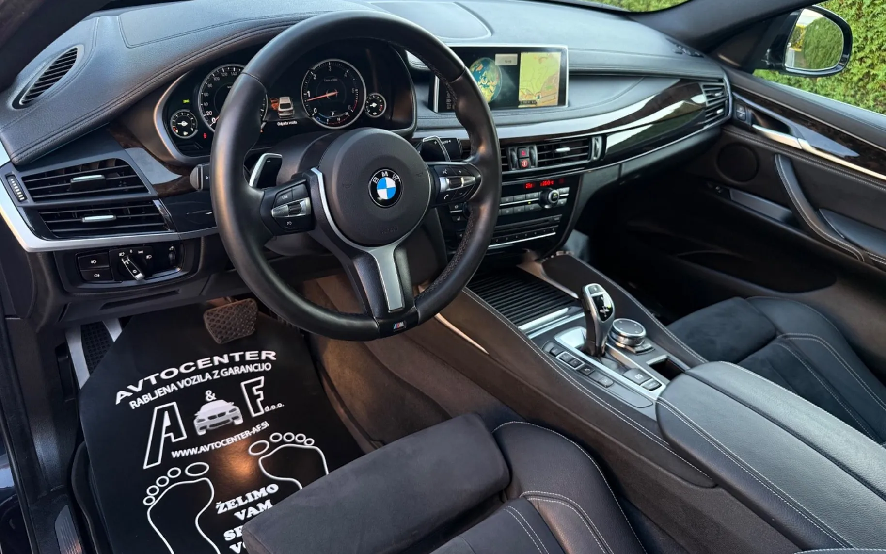 Notranja slika - BMW serija X6: - 3.0XD-M PAKET-DIGITALNI ŠTEVCI-1. LASTNIK-KAMERA - 8