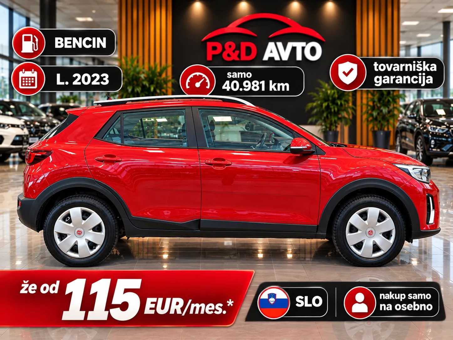 Zunanja slika - KIA Stonic - 1,2 DPI EX Urban ISG - 1
