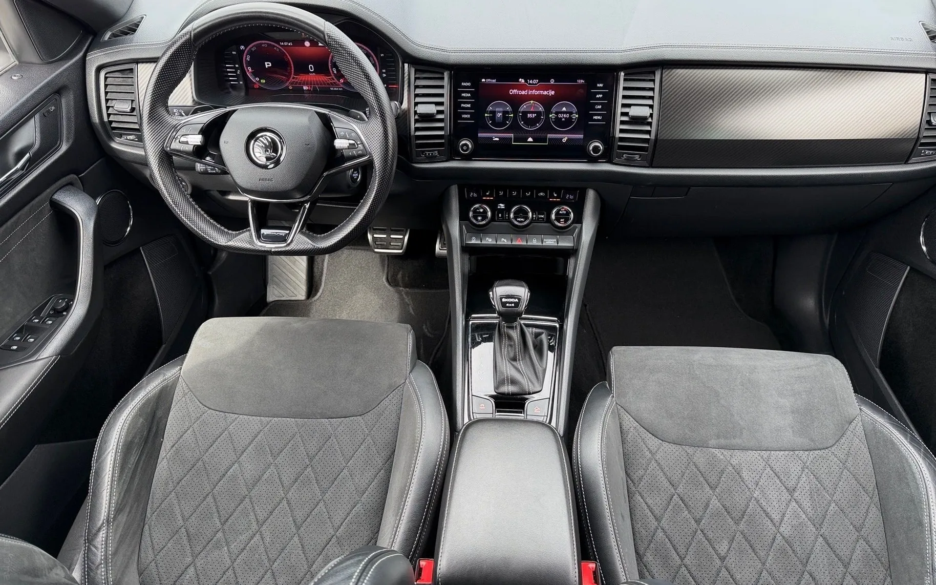 Notranja slika - Škoda Kodiaq - 4x4 2.0 TDI Sportline DSG-20 COL Webasto-Memory - 10