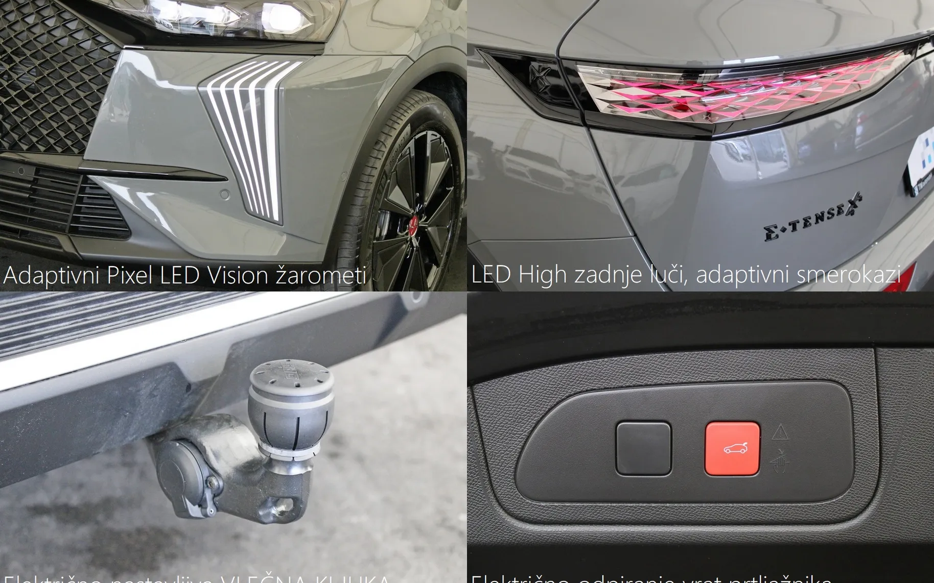 Zunanja slika - DS DS7 - DS 7 E-Tense 4x4 Aut Performance Line+ Business Pack 300KM - 4