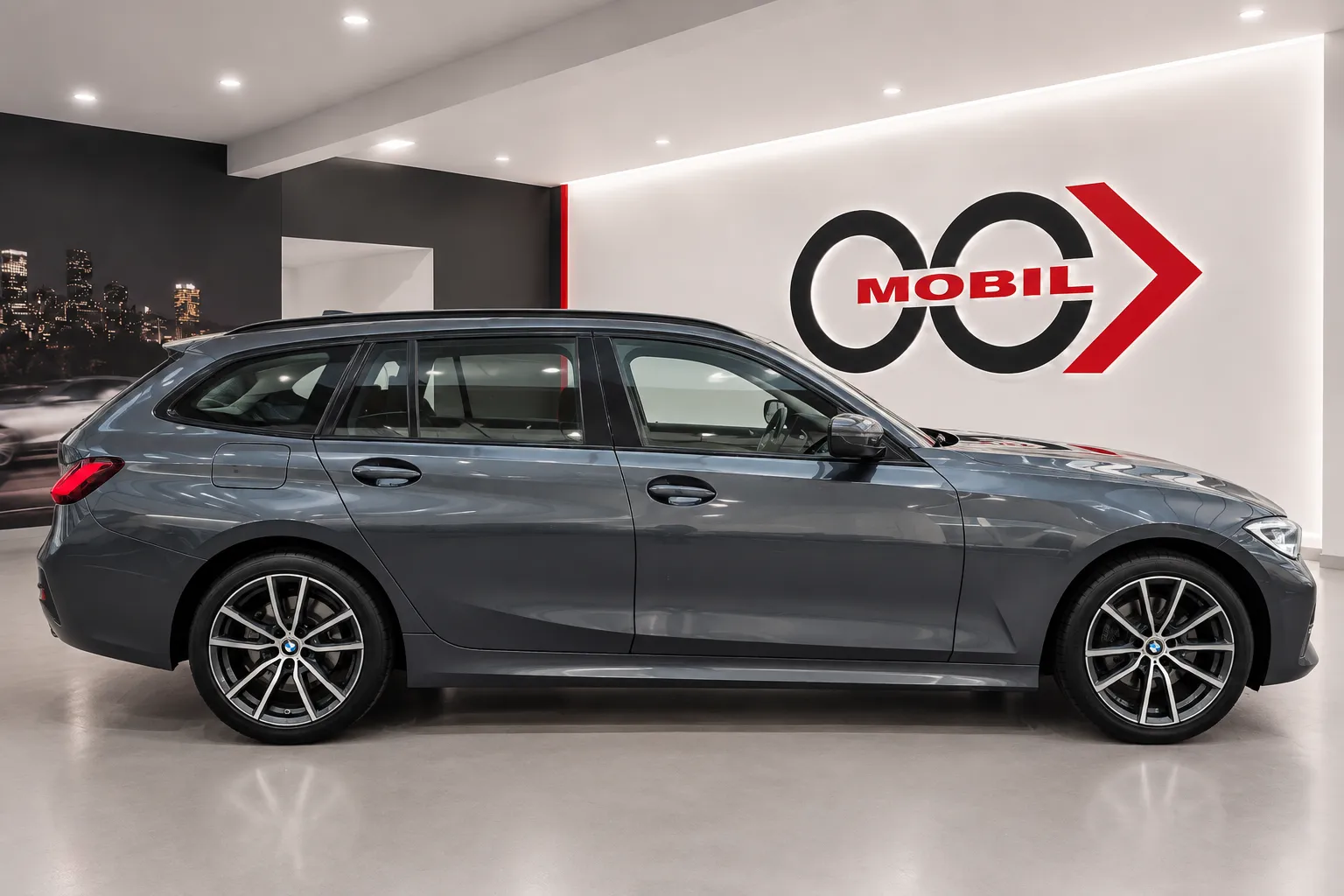 Zunanja slika - BMW serija 3 Touring: - 320d Touring Advantage Avt- Laser.asist.HiFi.ALU18 - 4
