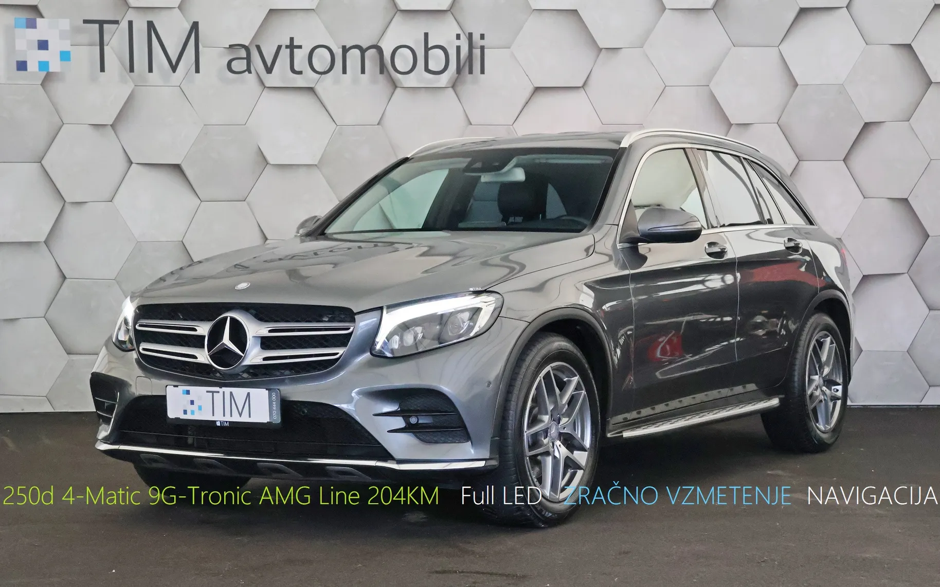 Zunanja slika - Mercedes-Benz GLC-Razred - GLC 250d 4-Matic 9G-Tronic AMG Line 204KM - 1