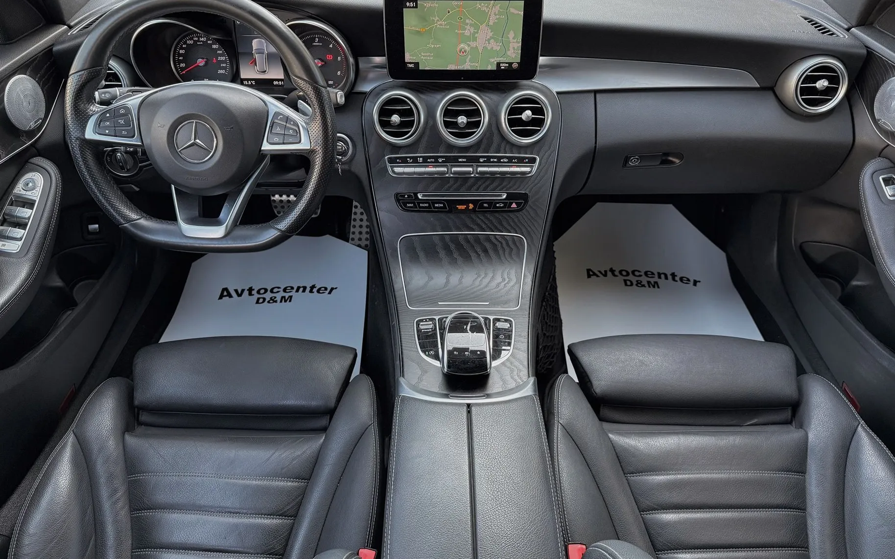 Zunanja slika - Mercedes-Benz C-Razred - C 220 d AMG LINE|FULL LED|EL.SEDEŽI|BURMESTER|18 - 8