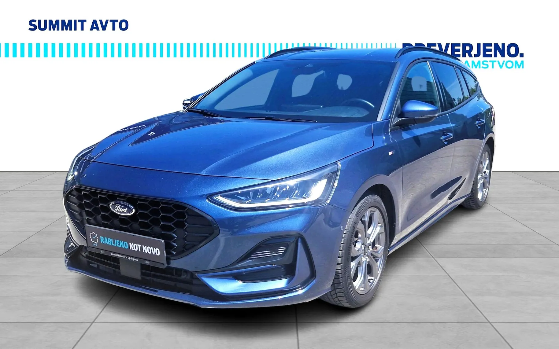 Zunanja slika - Ford Focus - Karavan 1.0 EcoBoost mHEV ST-Line Avt.-SLO-LED-KAM - 2