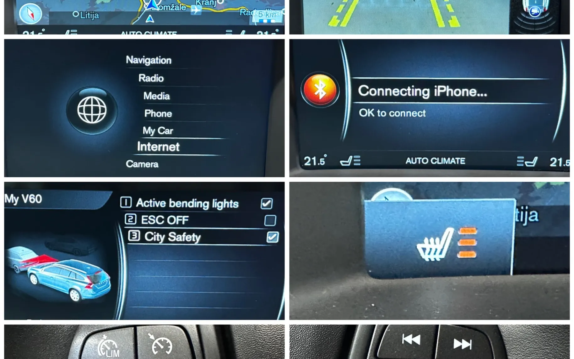 Notranja slika - Volvo V60 - 2.0D KAMERA-NAVI-BIXENON-GRETJE SEDEZEV-PDC... - 10