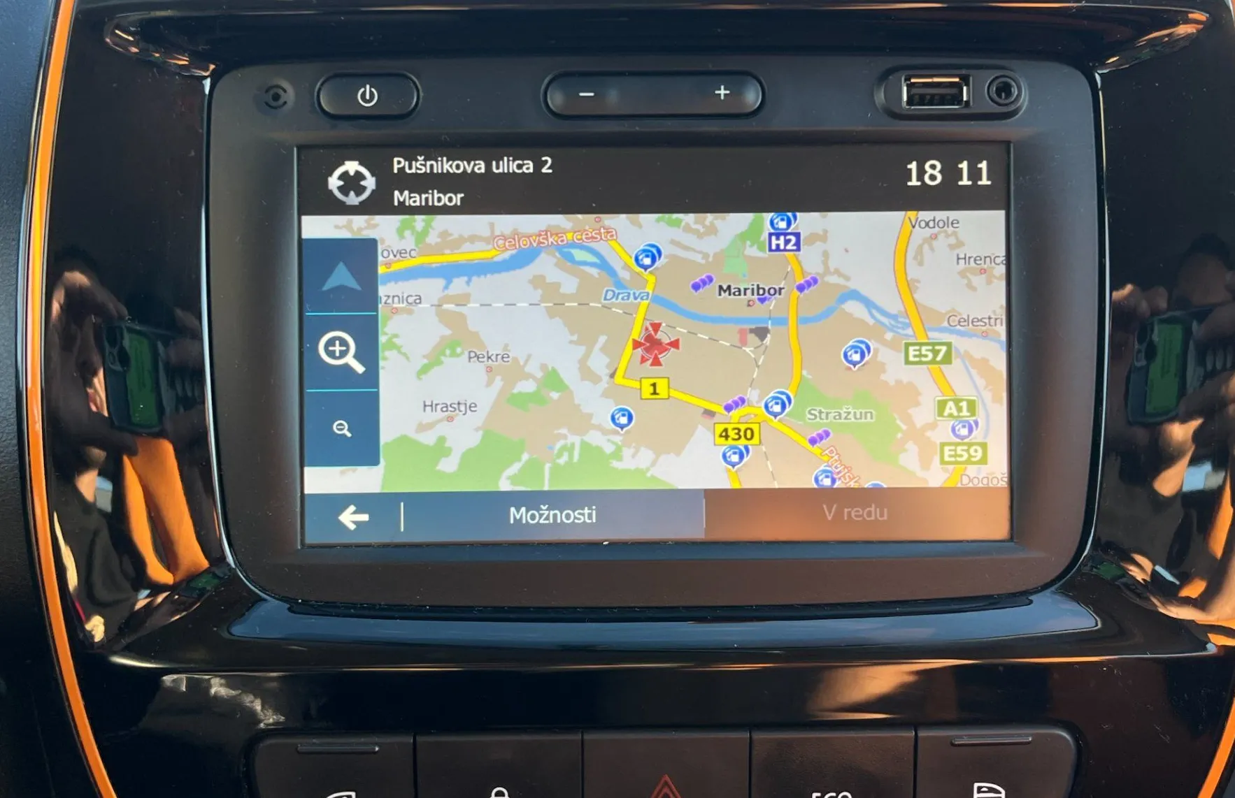 Zunanja slika - Dacia Spring - 1. LASTNICA. VZR.KAM. 2X PDC. NAVI. LED - 15