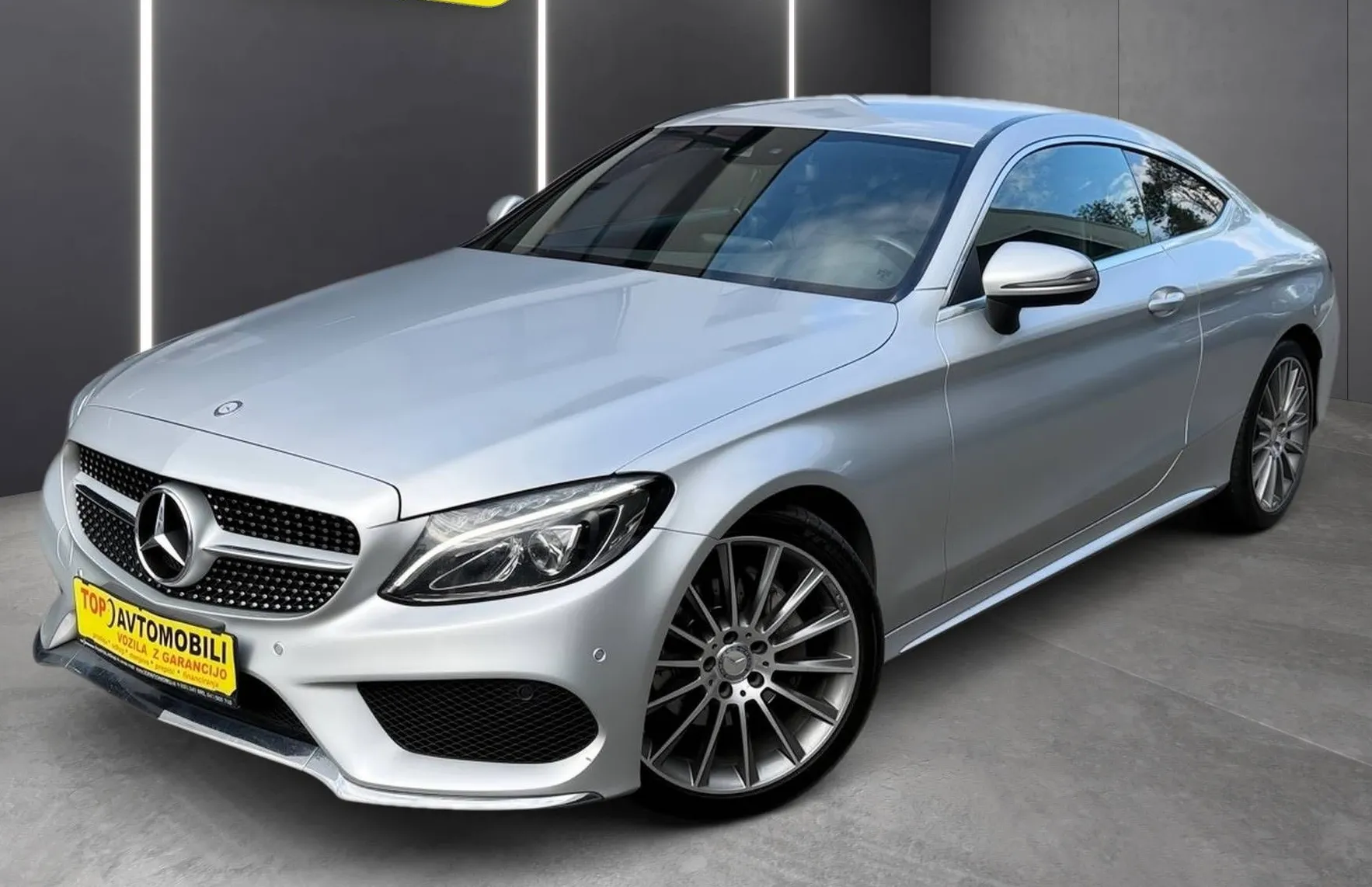 Zunanja slika - Mercedes-Benz C-Razred - C COUPE 220d AMG LINE FULL LED NAVI TEMP PDC TOP - 2