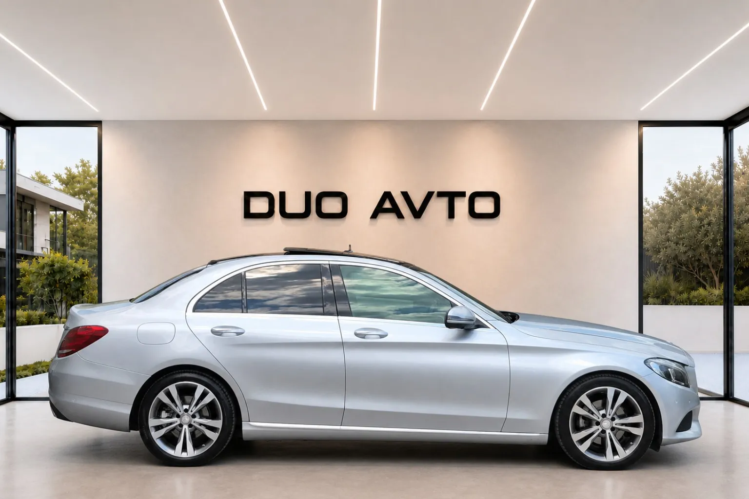 Zunanja slika - Mercedes-Benz C-Razred - 220D-EXCLUSIVE-PANORAMA-18COL-360KAMERE-USNJE-... - 4