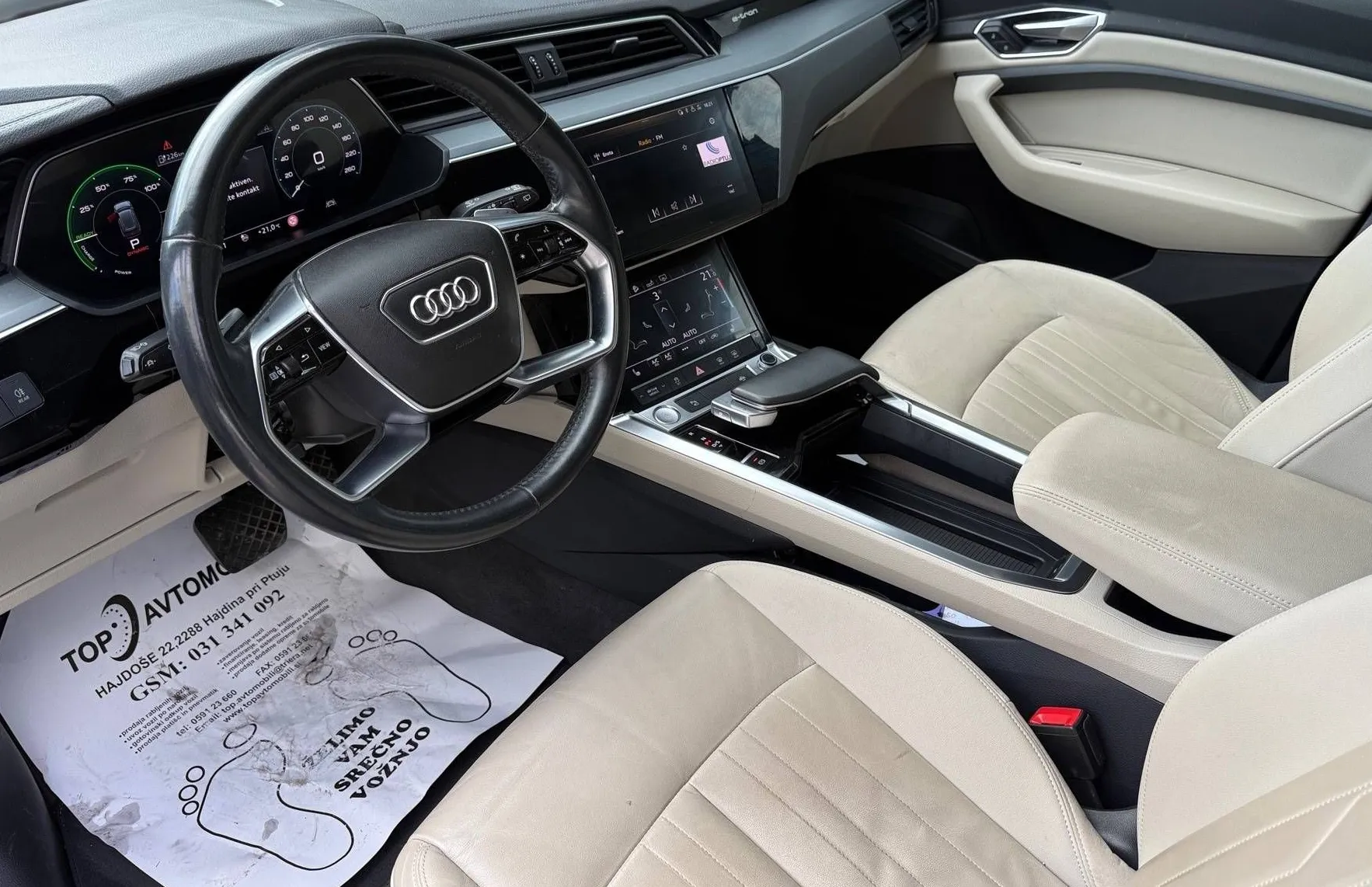 Zunanja slika - Audi e-tron - 50 QUATTRO FULL LED KAMERA ZRAČNO RADAR LINE ASSIS - 19