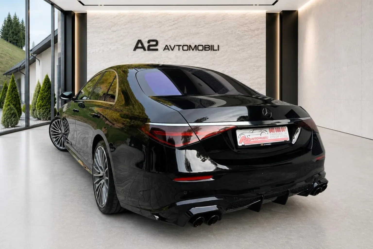 Zunanja slika - Mercedes-Benz S-Razred - S 500 4MATIC AMG Line Avt.-MAX OPREMA- - 6