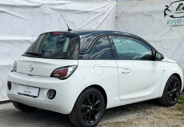 Zunanja slika - Opel Adam - 1.4 - KLIMA - TEMP - ALU16 - Black White - 3