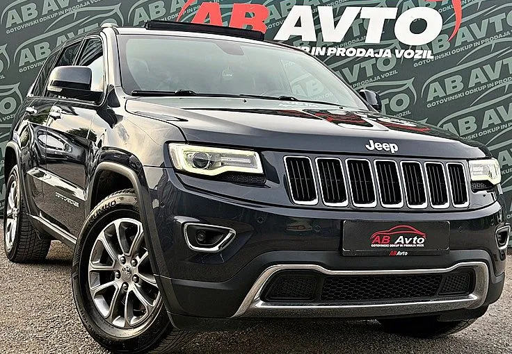 Zunanja slika - Jeep Grand Cherokee - 3.0 CRD Limited Avt.+F1+184KW+PRIKLOP+LED+PANORAMA - 1