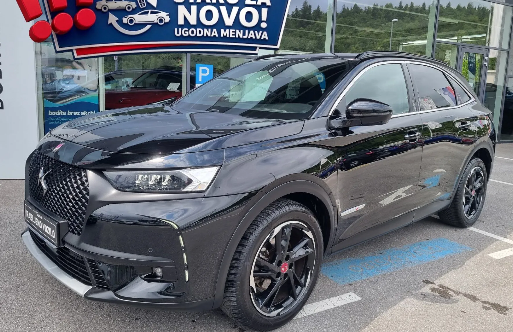 Zunanja slika - DS DS 7 Crossback - 1.2 PT PERFORMANCE LINE - AKCIJSKA CENA - 1