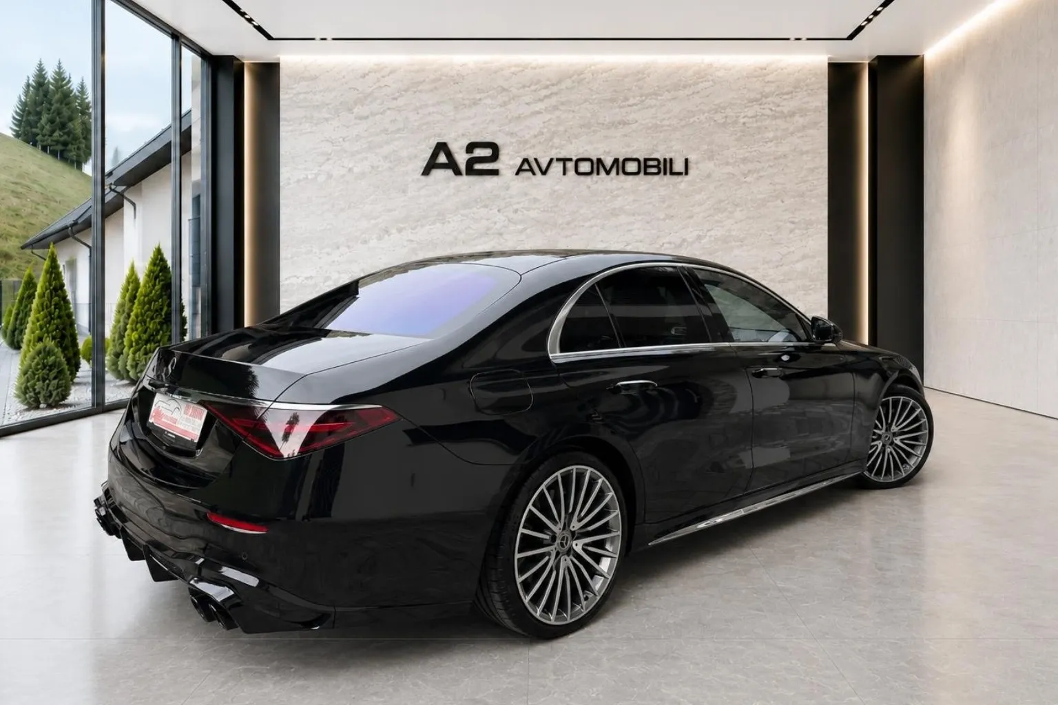 Zunanja slika - Mercedes-Benz S-Razred - S 500 4MATIC AMG Line Avt.-MAX OPREMA- - 4