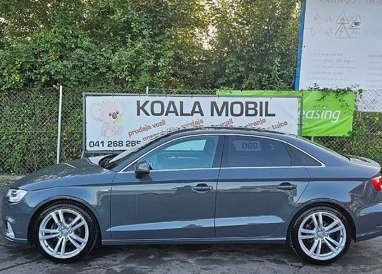 Zunanja slika - Audi A3 - 30 TFSI LIMUZINA S-LINE LED-ALU PLATIŠČA-USNJE - 7