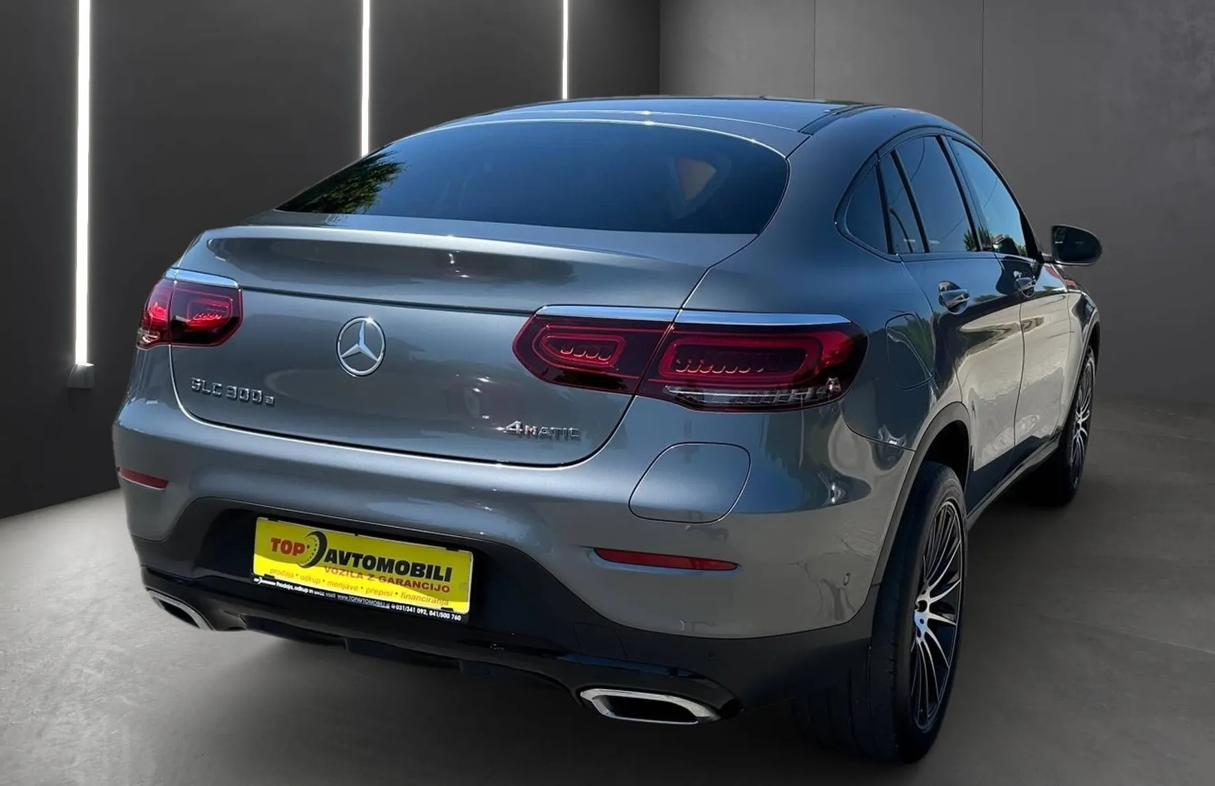 Zunanja slika - Mercedes-Benz GLC-Razred - GLC coupe 300e 4 MATIC LED HIGH USNJE NAVI RADAR KAMERA AMBI - 8