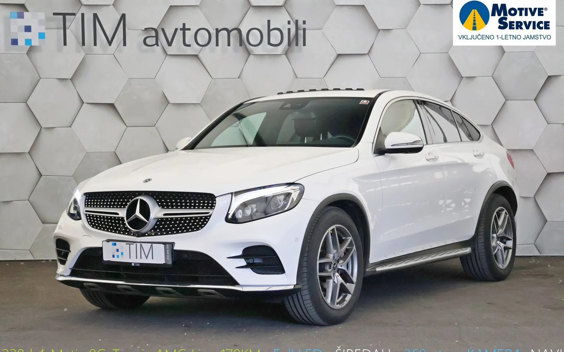 Zunanja slika - Mercedes-Benz GLC Coupe - GLC-Razred 220d 4-Matic 9G-Tronic AMG Line 170KM - 1