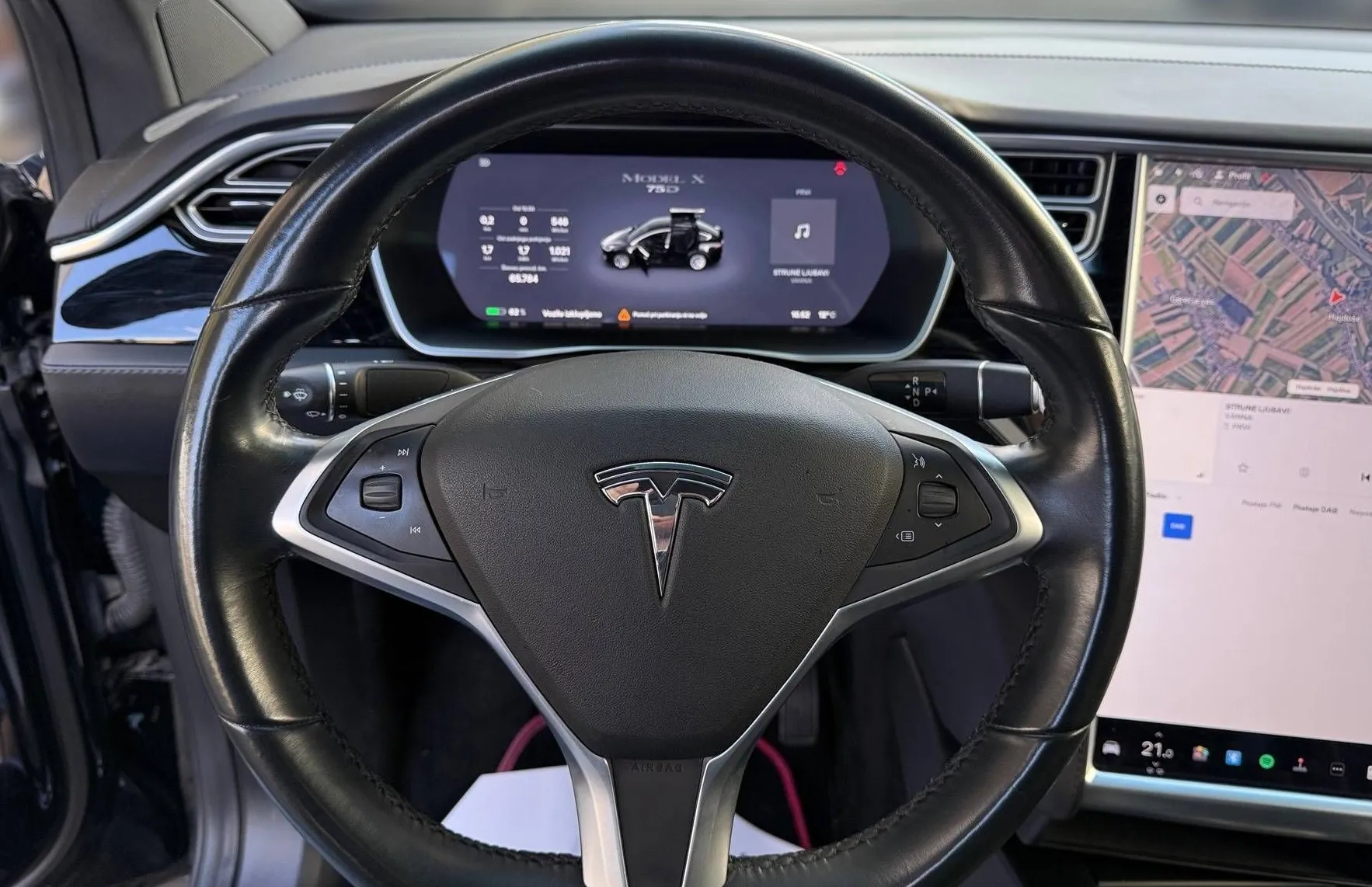 Zunanja slika - Tesla Model X - 75D NADGRAJEN AVTOPILOT 7 - SEDEŽEV ZRAČNO PREMIUM - 15