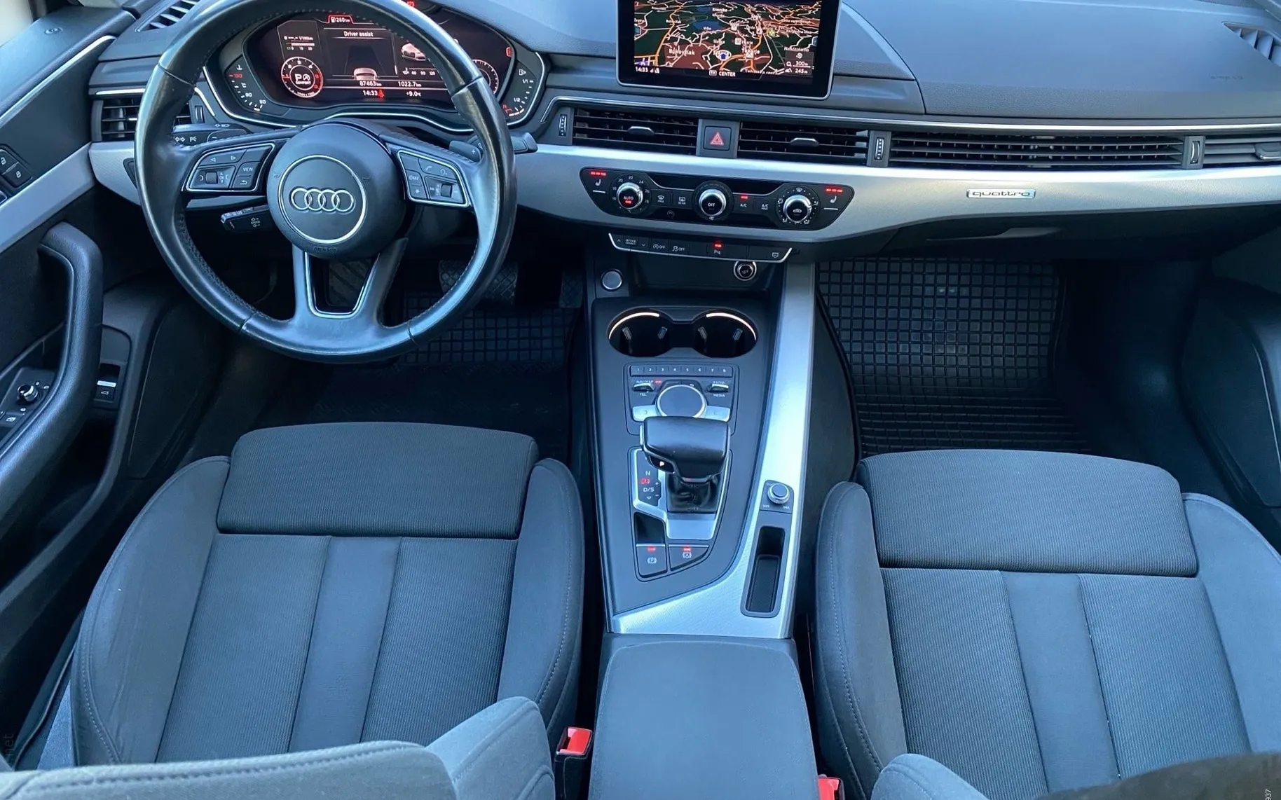 Notranja slika - Audi A5 Sportback - Sport 2.0 TDI quattro-87.500km-Webasto - 10