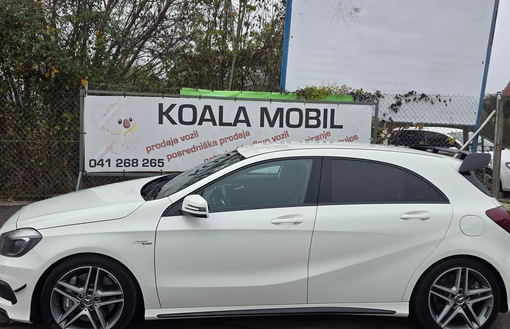 Zunanja slika - Mercedes-Benz A-Razred - A 45 AMG 4MATIC XENON-KAMERA-NAVI-SLOVENSKI - 7