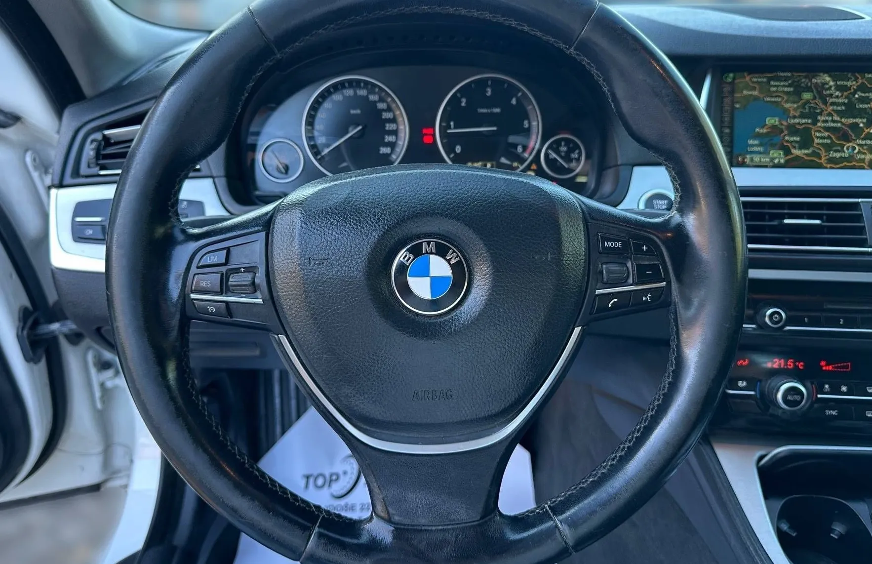 Zunanja slika - BMW Serija 5 - Touring: 520d LED NAVI TEMP HI-FI USNJE PDC FACELIFT TOP - 15