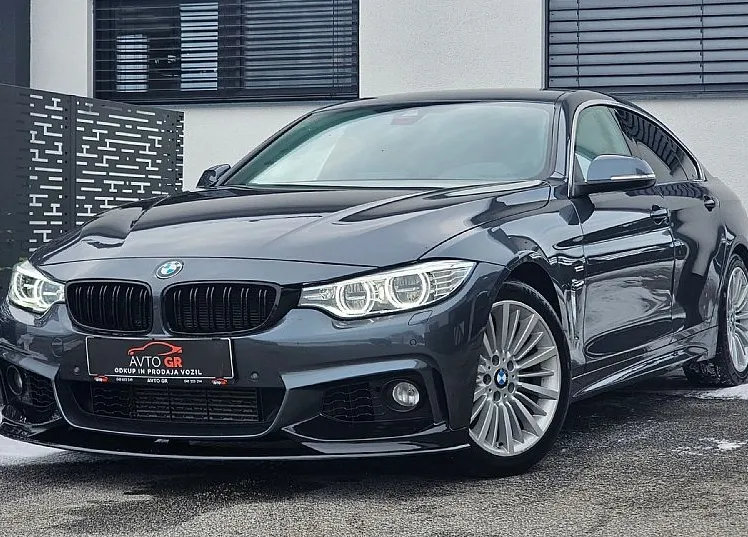 Zunanja slika - BMW Serija 4 - Gran Coupe: 420d xDrive-AUT.- M Look- LE 175.000KM- LED- - 13