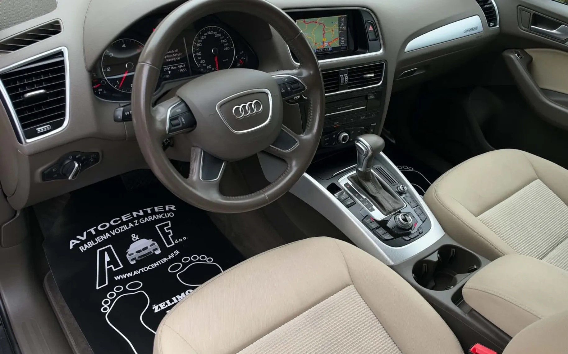 Notranja slika - Audi Q5 - 2.0 TDI-Q-4X4-AUT-XENON-LED LIZING ZA TUJCE - 7