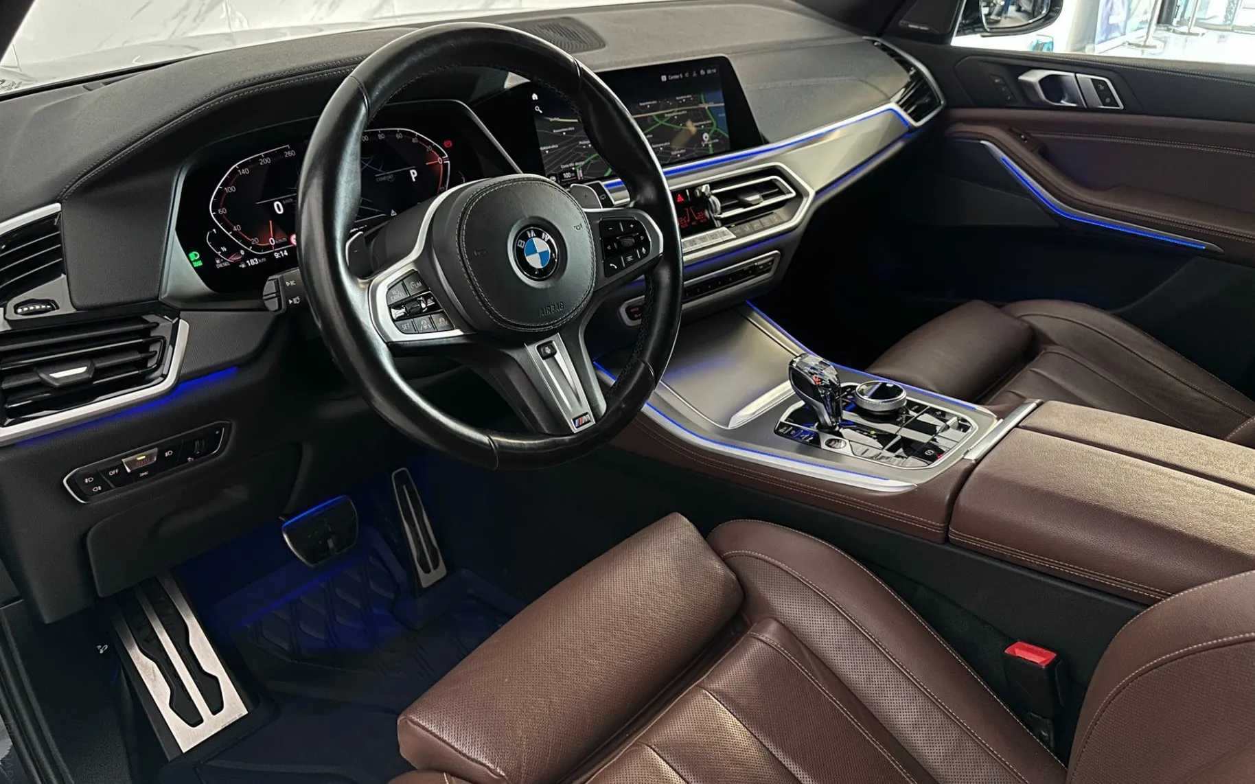 Notranja slika - BMW serija X5: - xD40d|M|Laser|Zračno|ACC|360K|Hlaj|Crystal|HUD|S - 8